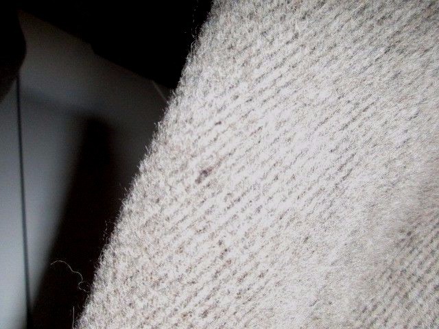 ALPACA SUPERFINE BROWN BUTTON UP COAT Condor Tips Women’s Small Medium Maglia