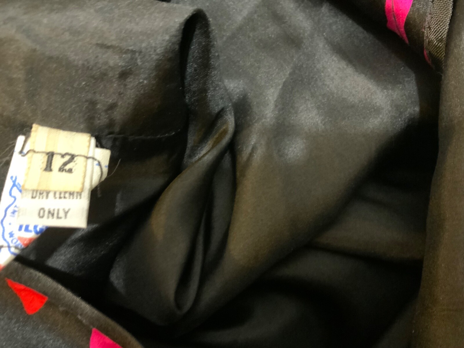 Vintage 100% Silk Stanley Platos Martin Ross Women’s Dress Size 12 USA