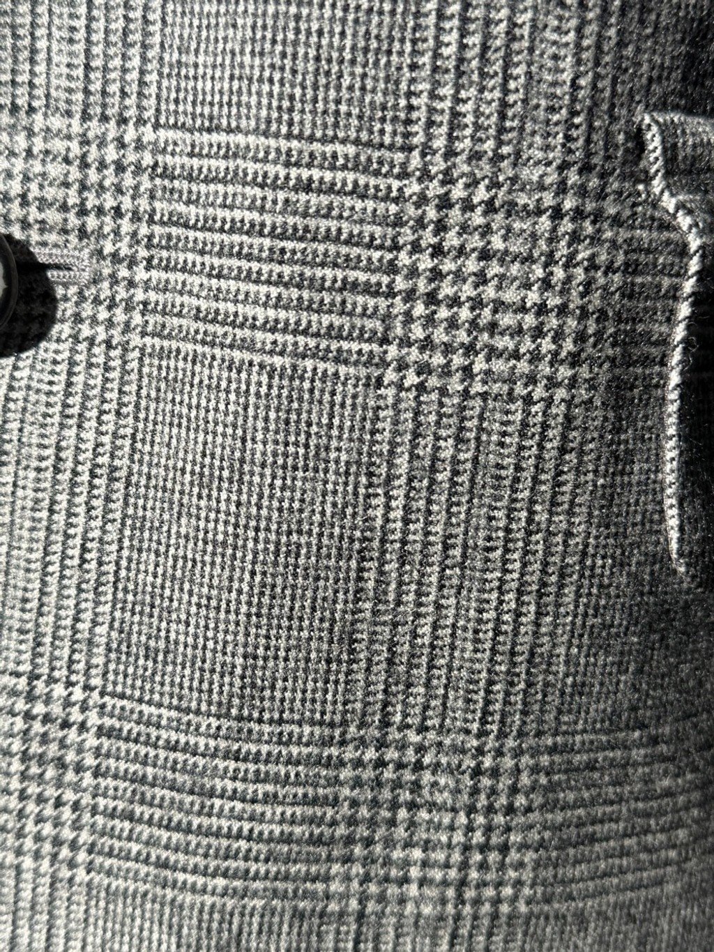 Vintage Burberry Suit Gray Glen Plaid- Classic Tailored Style