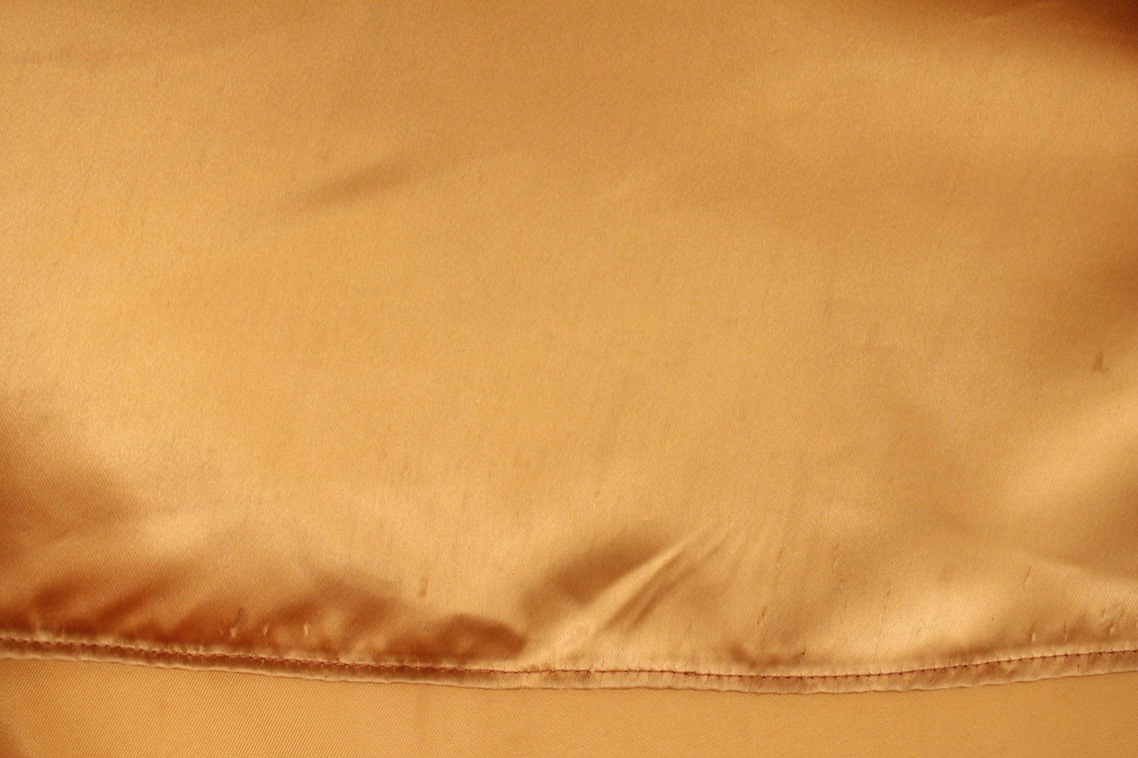 Vtg Women’s 40s Yellow Gold Formal Satin Gown Sz XS/S 1940s Party Prom Dress
