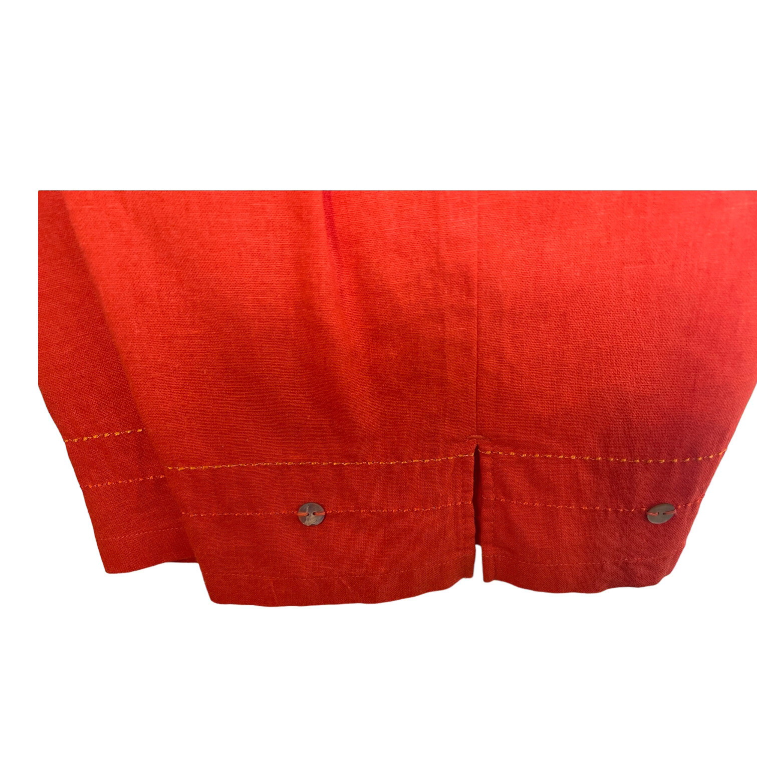 Vintage Studio Works Size Medium Orange Pants With Pockets 2Pc Set Casual Work