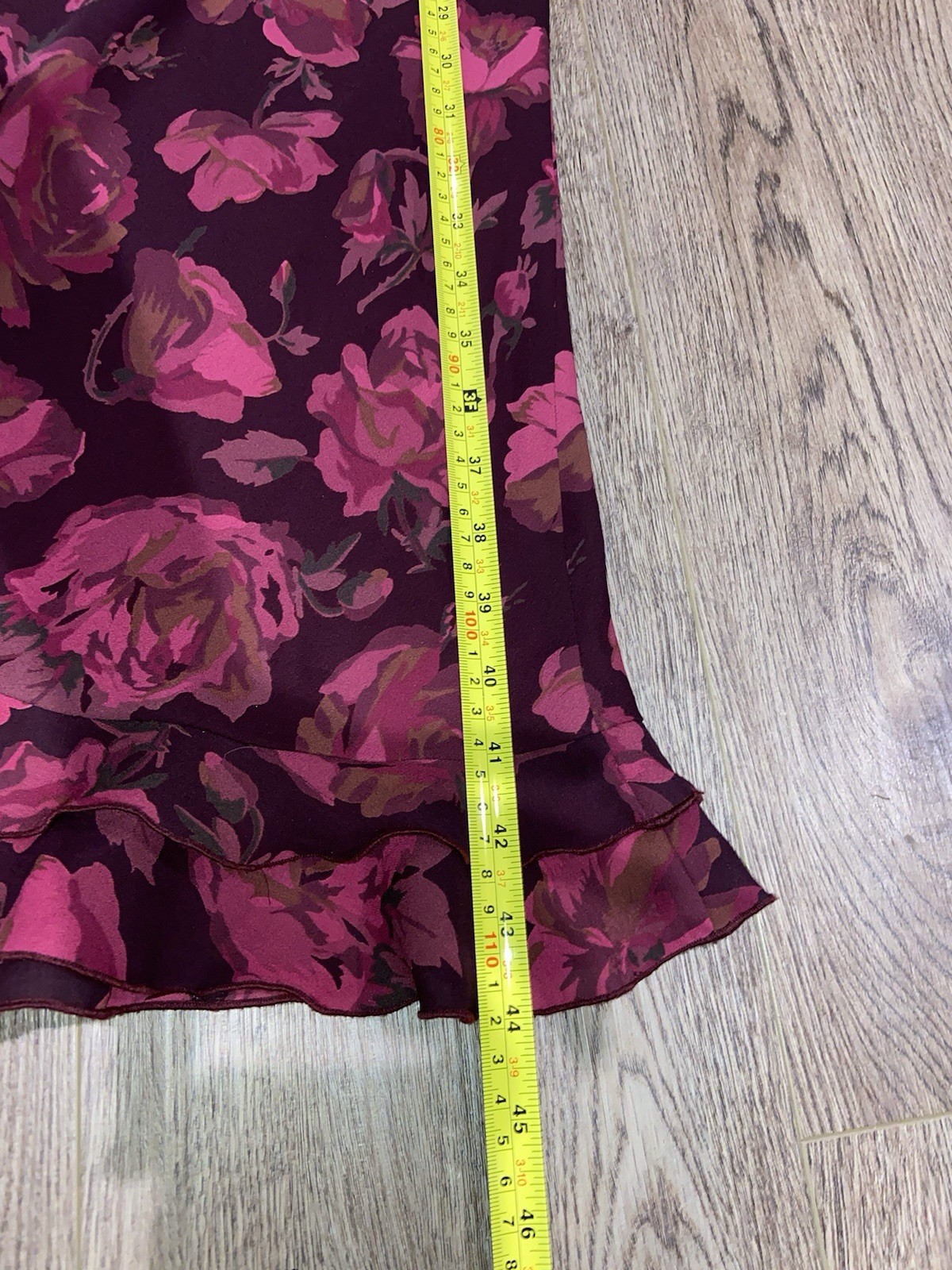 Vtg Express Y2K Dress Womens size 9/10 fits S/M Fairy Whimsigoth Goth Rose