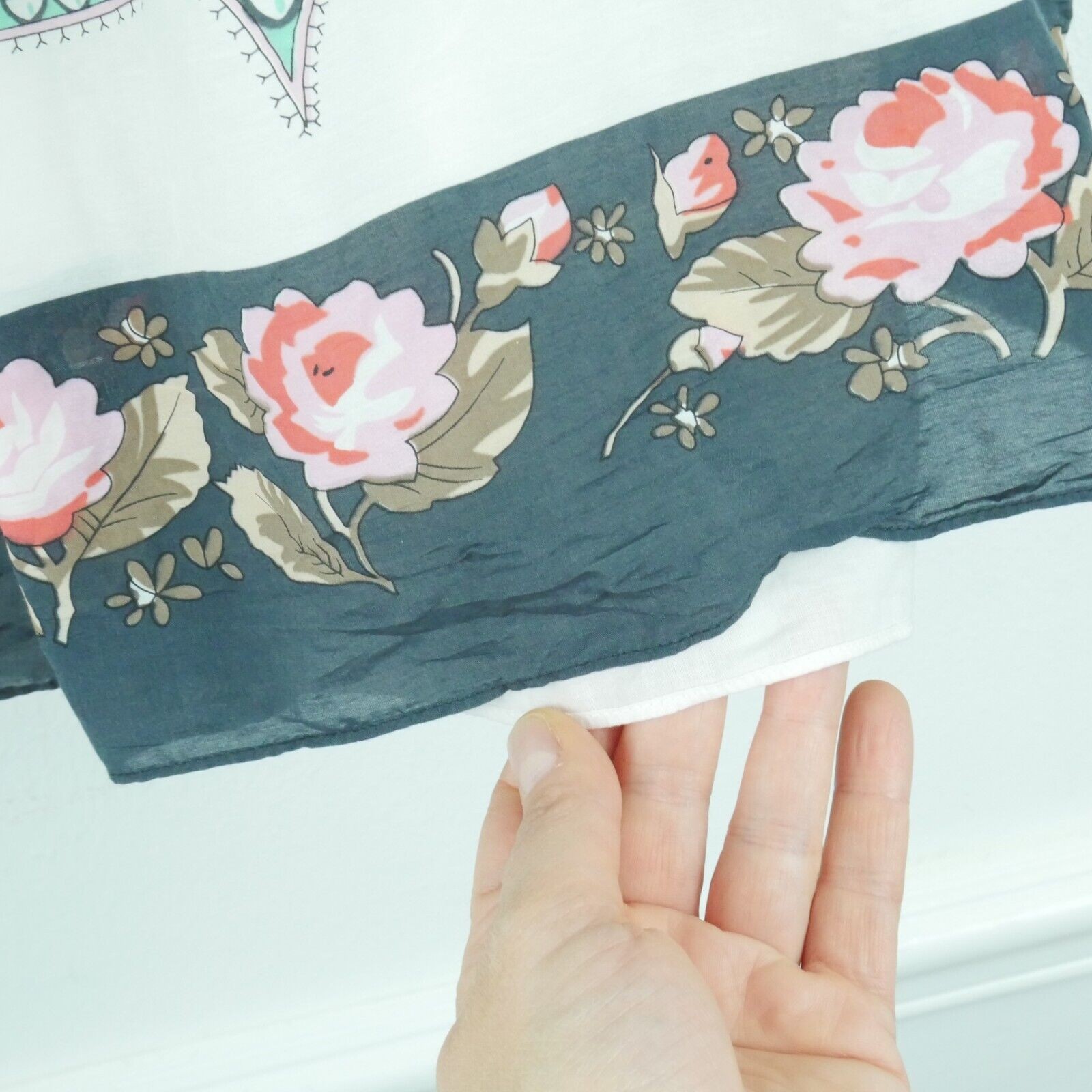 Eci 4 Skirt Y2K Mini Dainty Paisley Twee Coquette Fairy Boho Floral Feminine