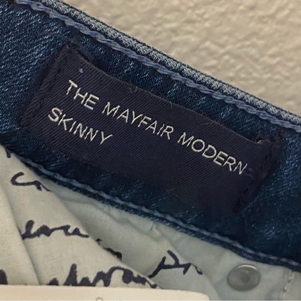 Boden Jeans Mayfair Modern Skinny mid rise medium wash women’s size 4 long (32”)