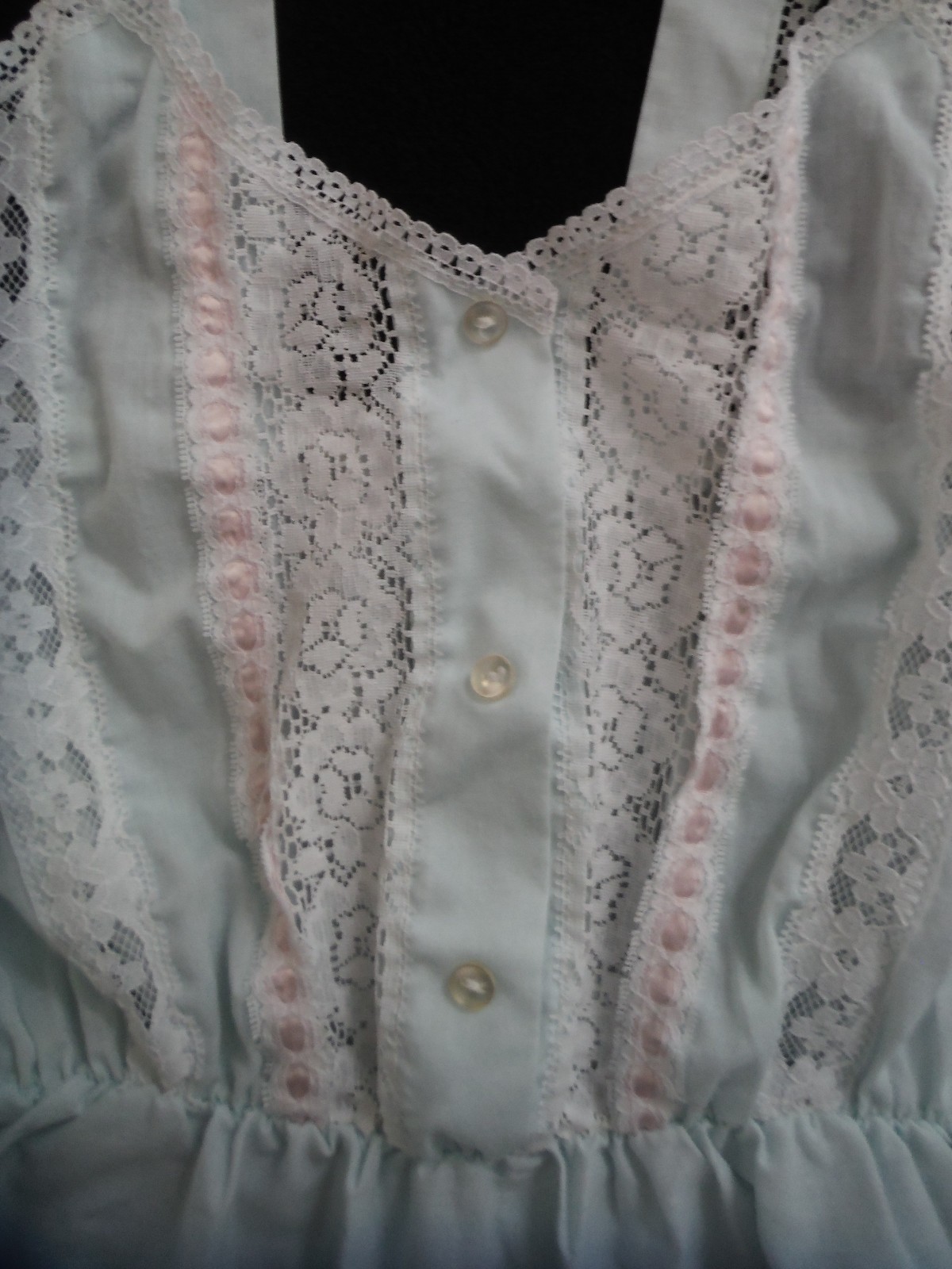 Vtg 80s SOFT MOMENTS Rare Cottagecore Beautiful Feminine Nightgown Soft Cotton M