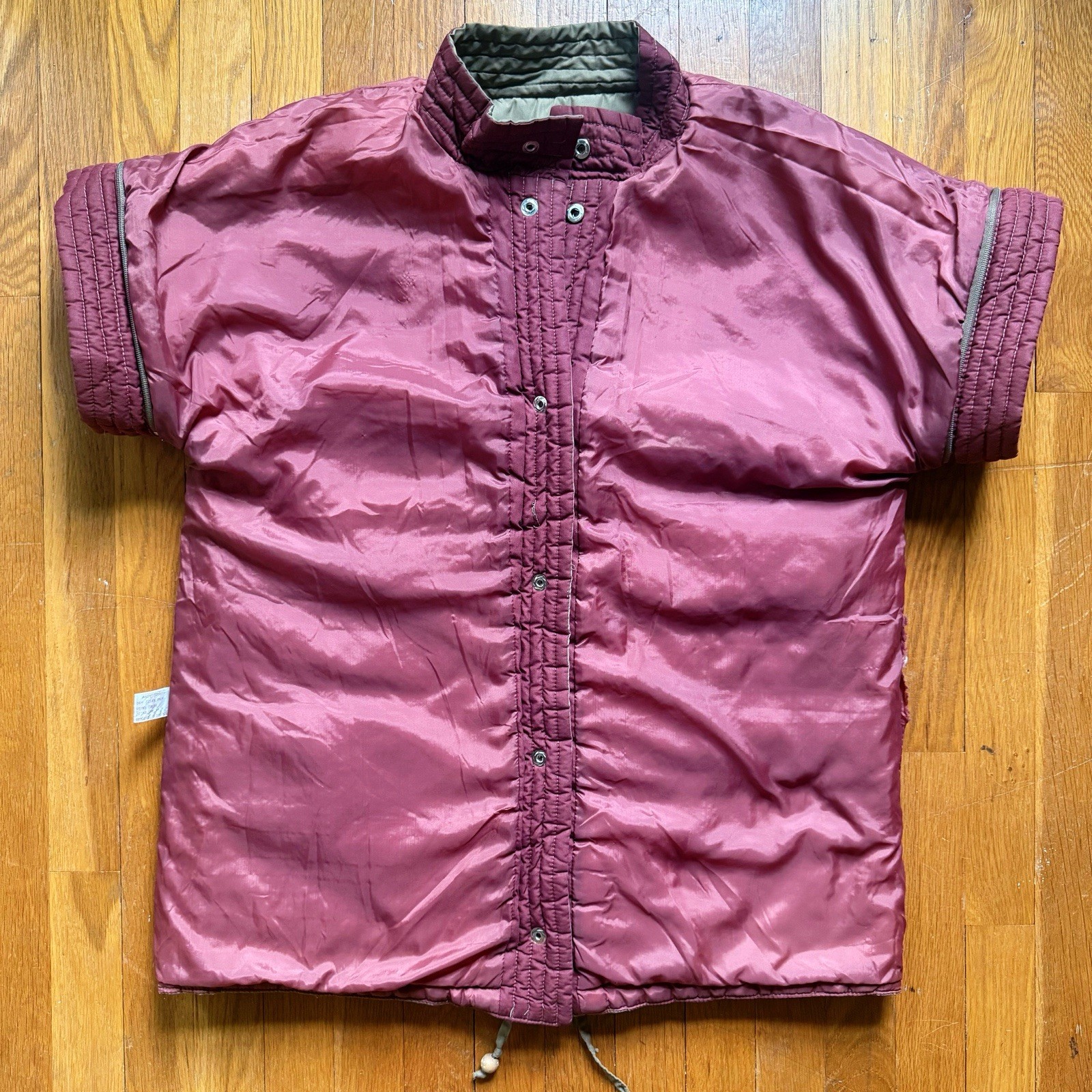 Vintage 1980’s Andy Johns Puffer Coat Jacket Vest