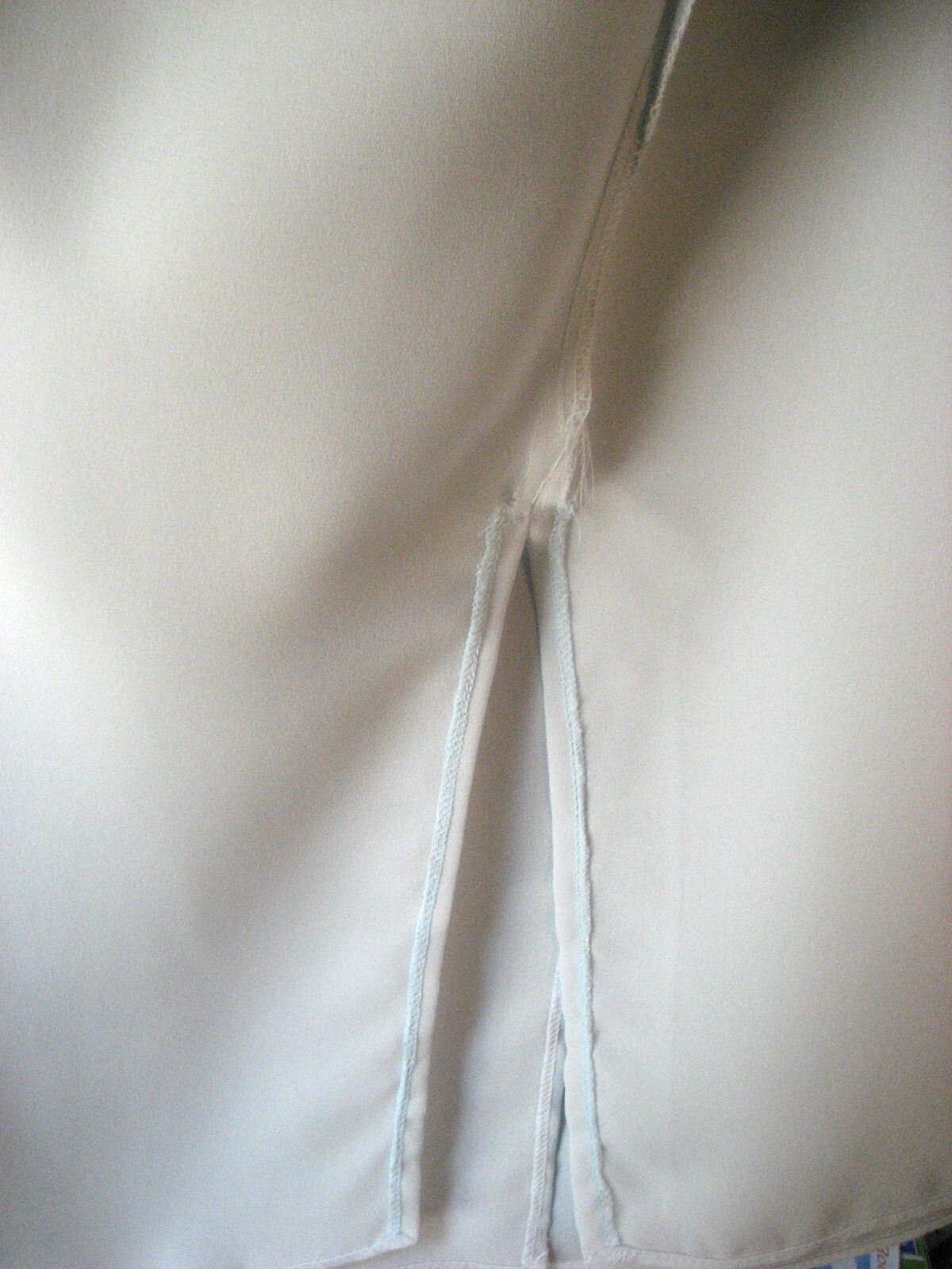 Vintage 1980s Petra Dress Light Grey w/ Silver, Gold, Pink Metallic Threads