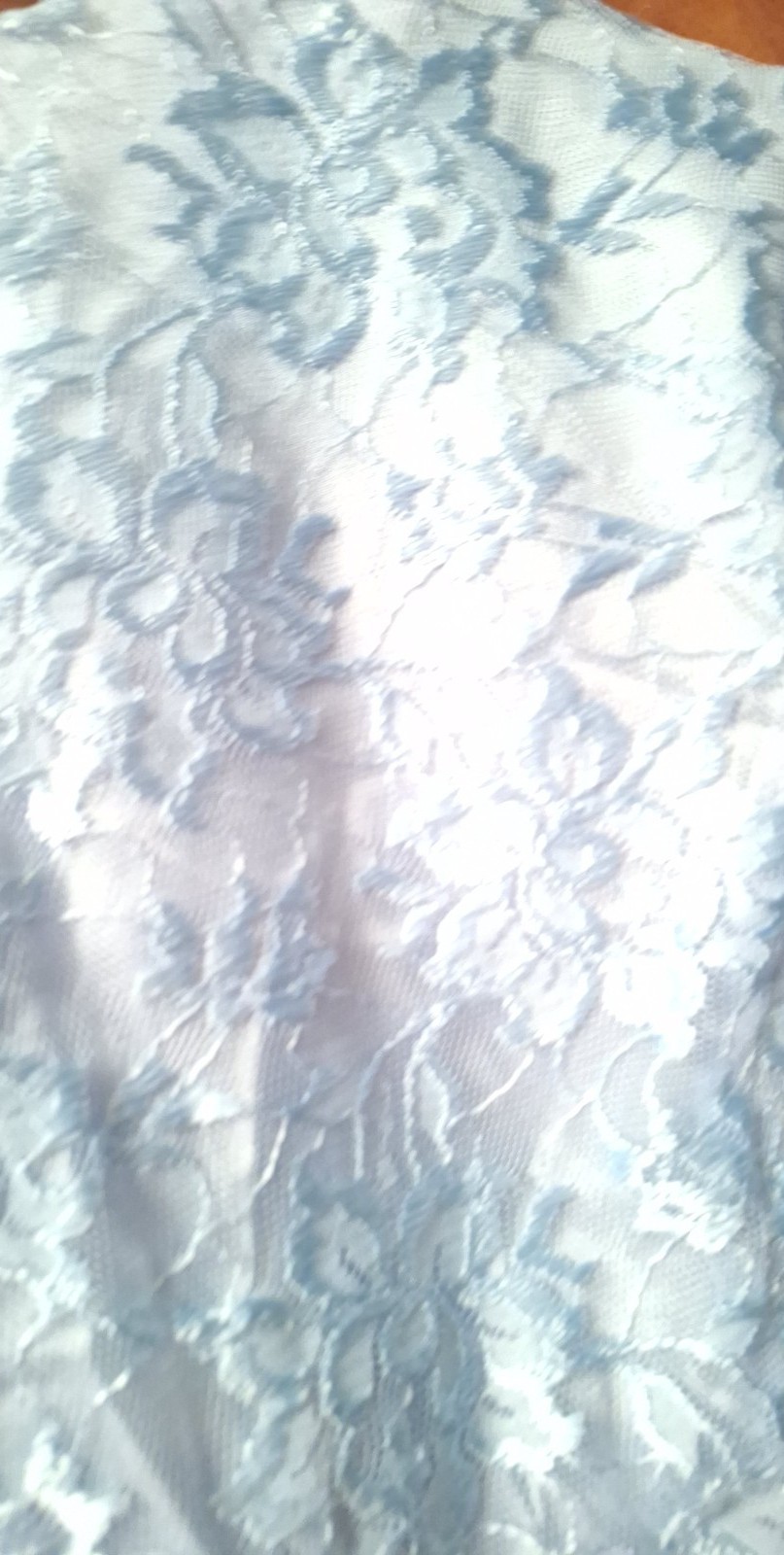 Jody Scott York Blue Brocade Two Piece Suit Mother Of The Bride Or Groom Sz 8 P