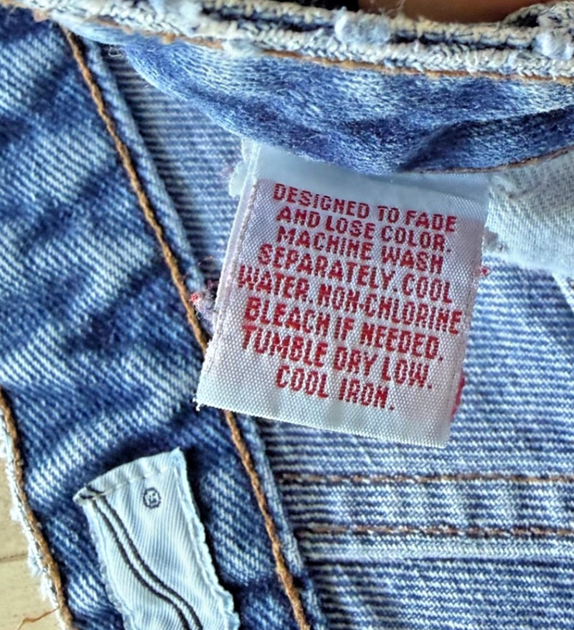 Vintage Stonwashed 90’s Marithé François Girbaud V-Panel Fly Tag Jeans Sz 13 14