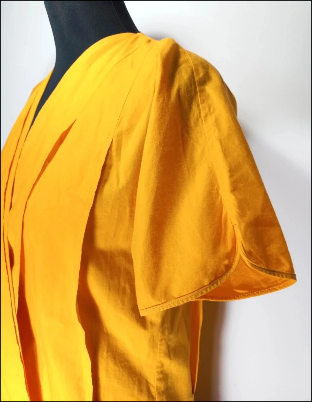 Rare Gianni Versace Vintage Wrap Kimono Shirt Japanese Inspired Made in Italy