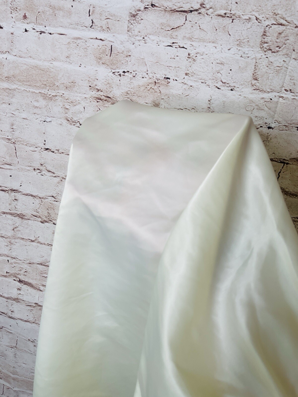 Vintage Half Slip Ivory Boho Western Princess Style Lingerie Satin Nylon Sz M