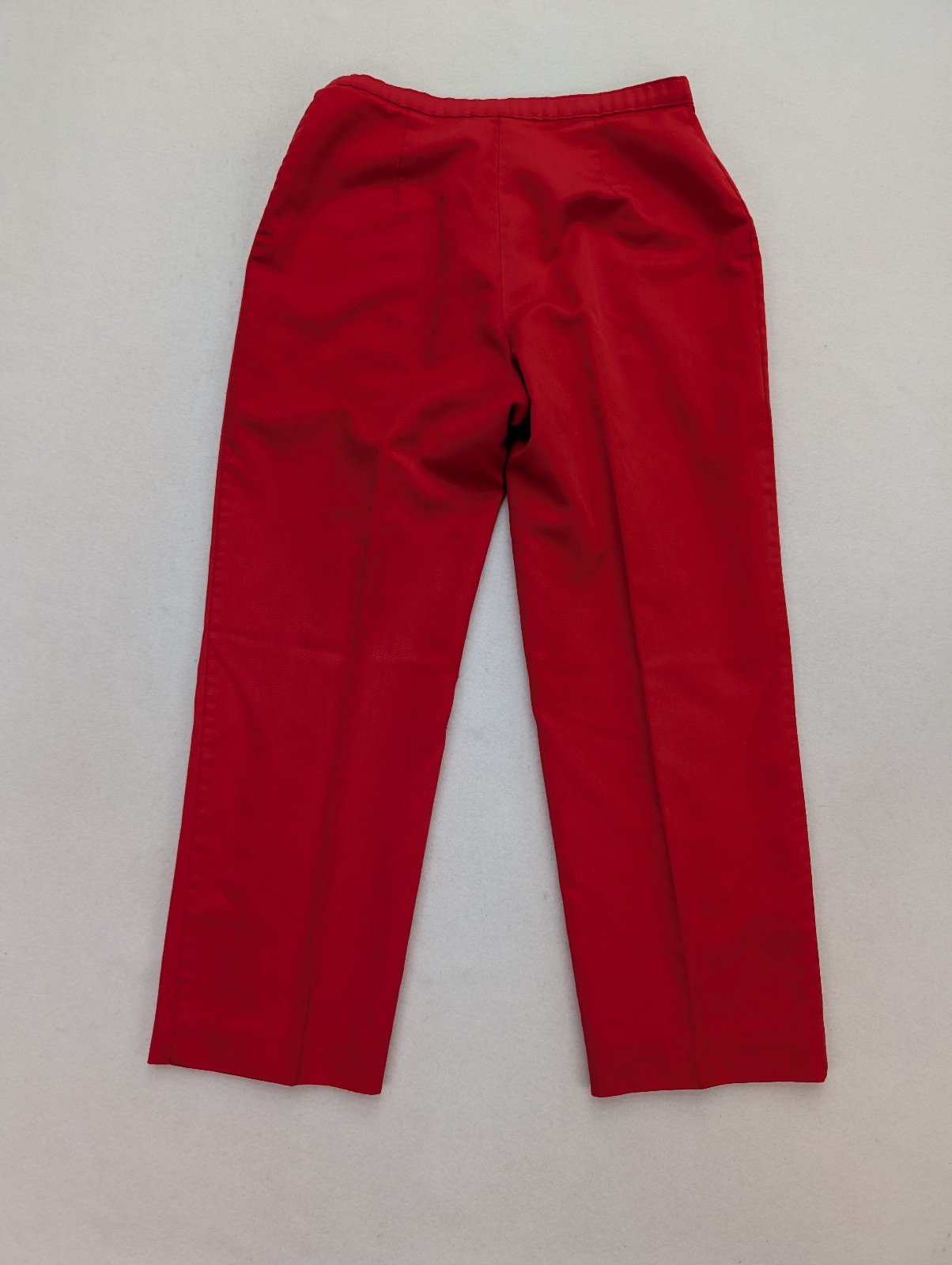 Levi’s Bend Over Vintage Women’s Pants Slacks Size 18 Red High Rise Flat Front