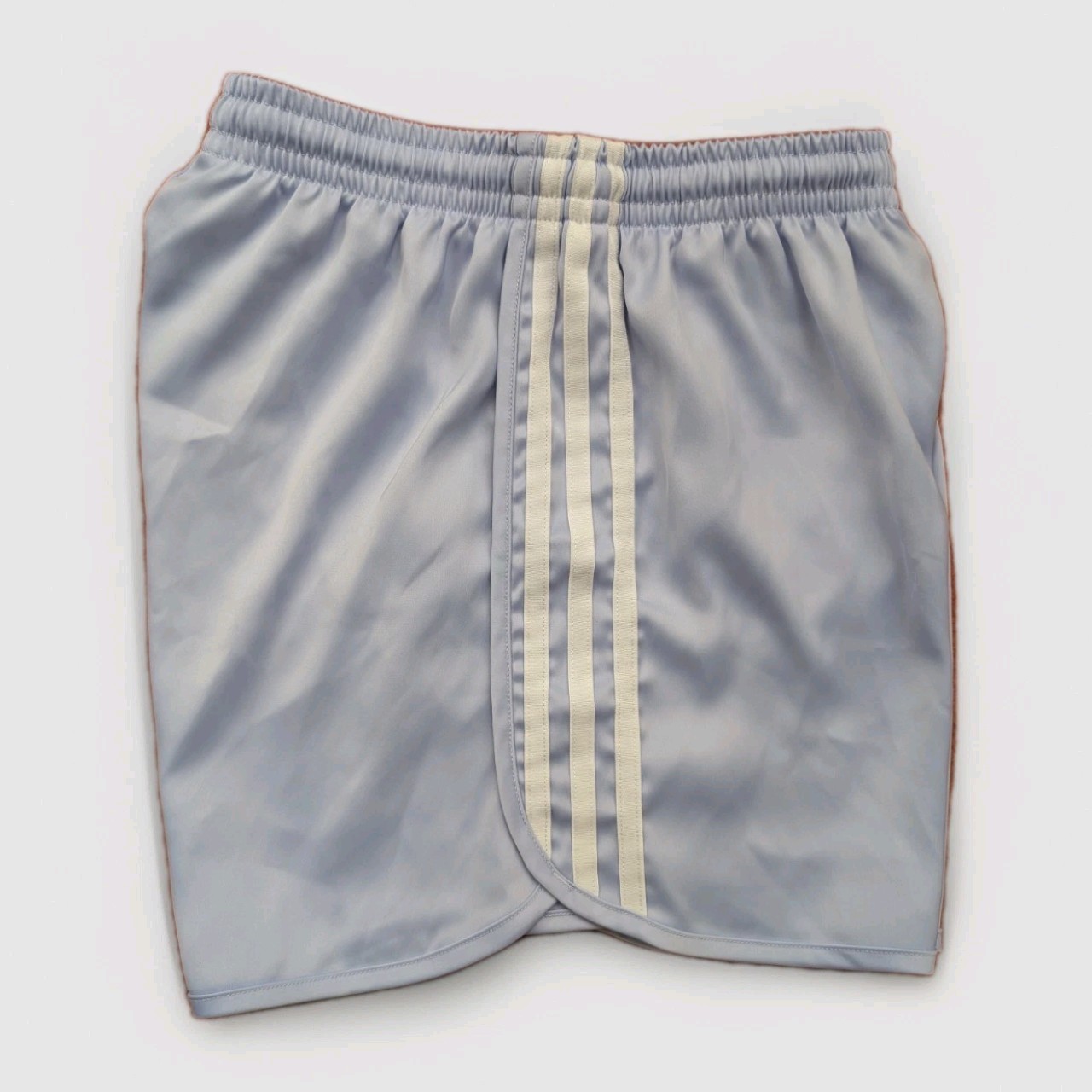 Adidas Glanz Satin Sprinter Shorts XS Lilac Running Womens Casual Vintage Sports