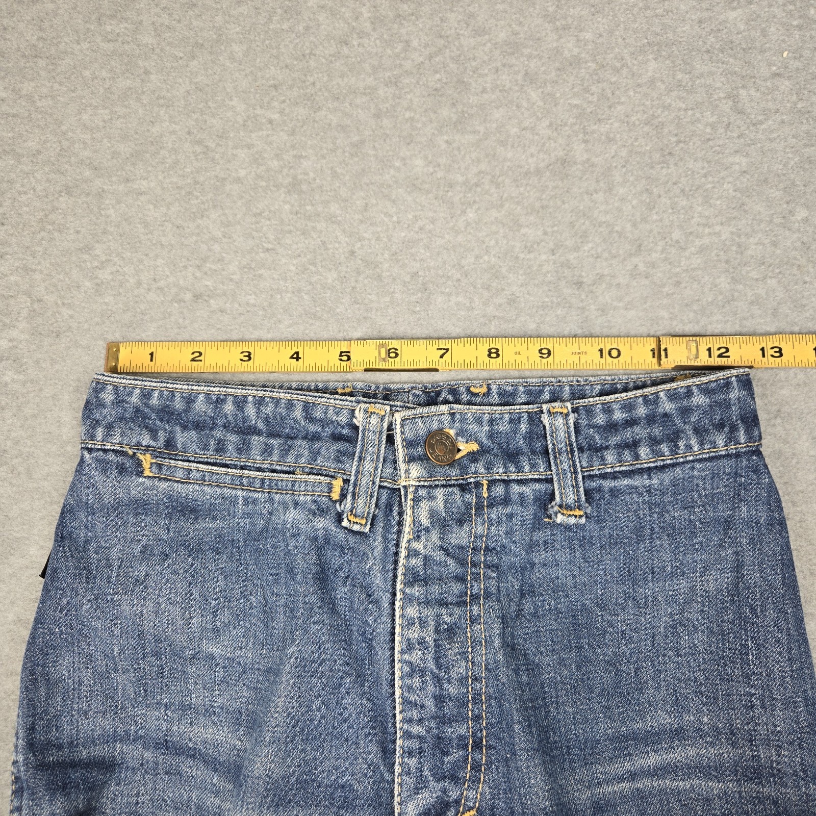 Vintage 80s Sasson Jeans Women Blue Denim Dark Wash Stitched Size 26