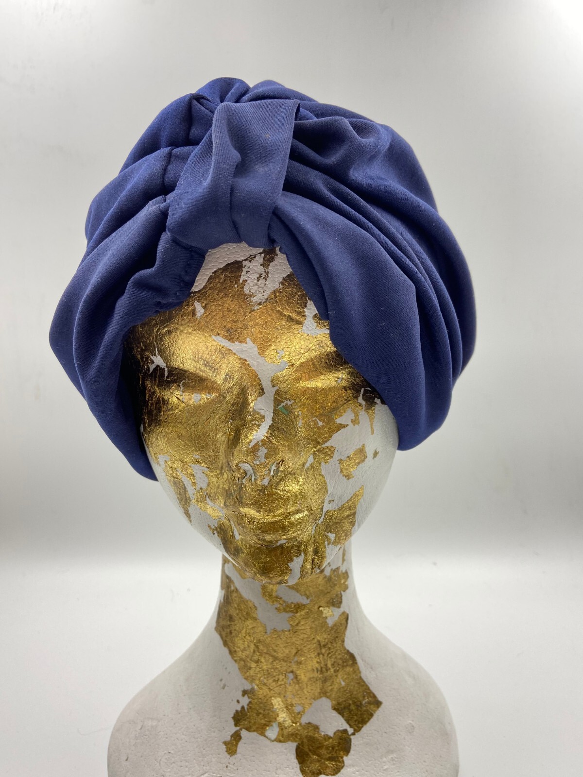 Vintage swim cap | vintage bathing cap | blue turban | blue turban | shower cap