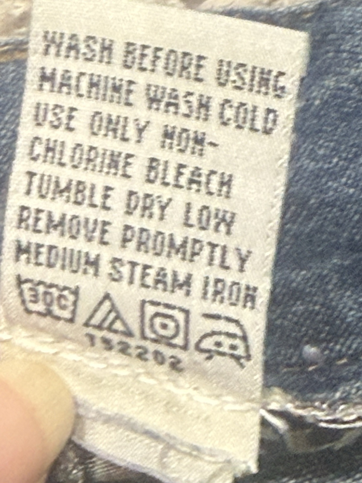 VTG Forenza High Rise Jeans No Rear Pockets Sz 12 90s Y2K