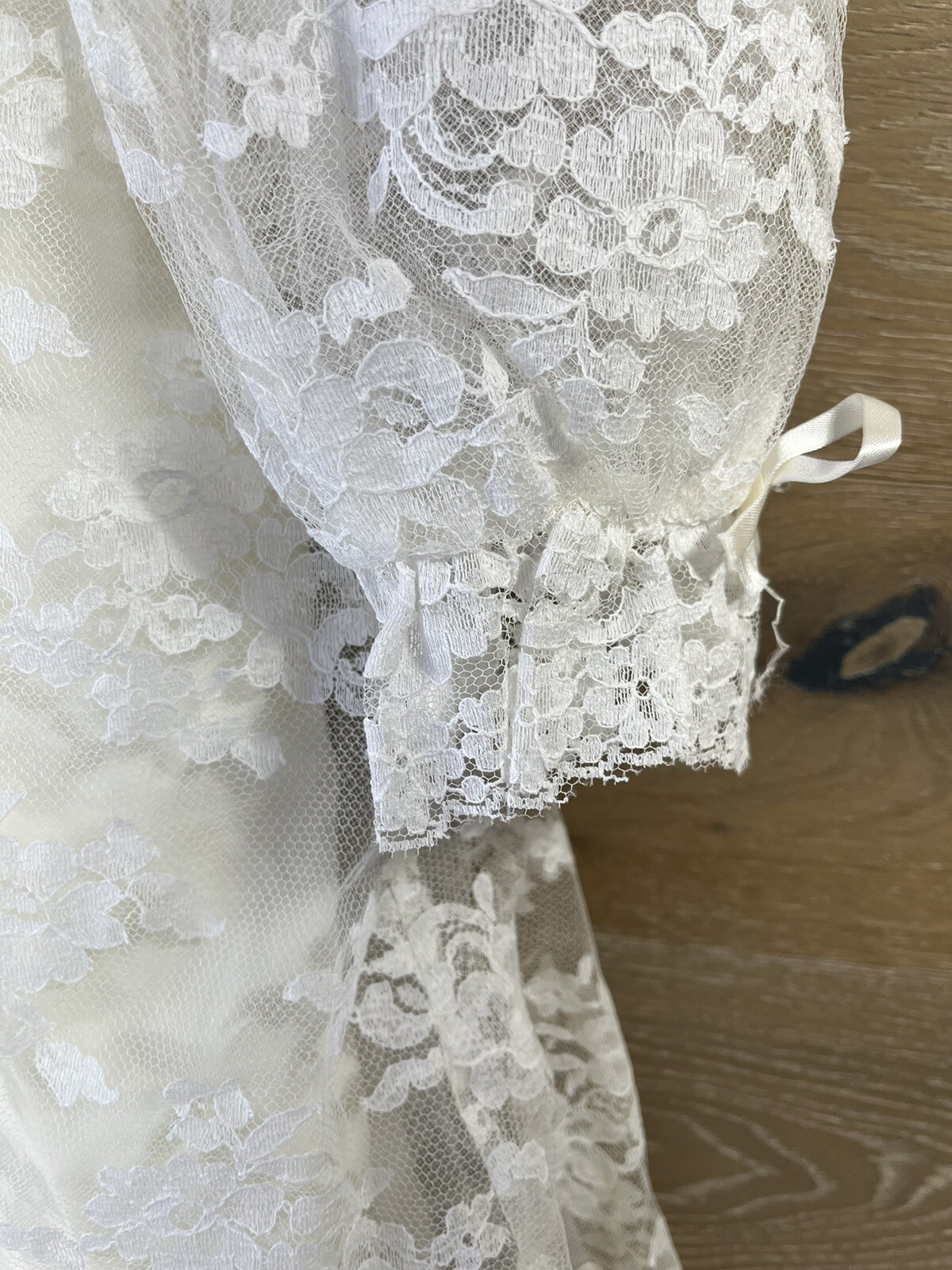 Wedding Dress Alfred Angelo Original by Edythe Vincent Vtg 60s Size 7