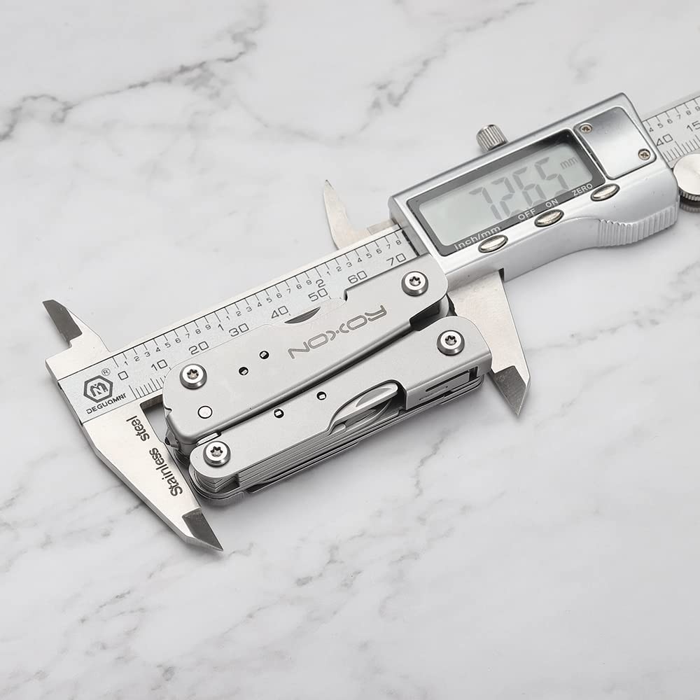 ROXON M2 14-in-1 Mini Multitool w/ Folding Scissors & 9-Piece Bit Set
