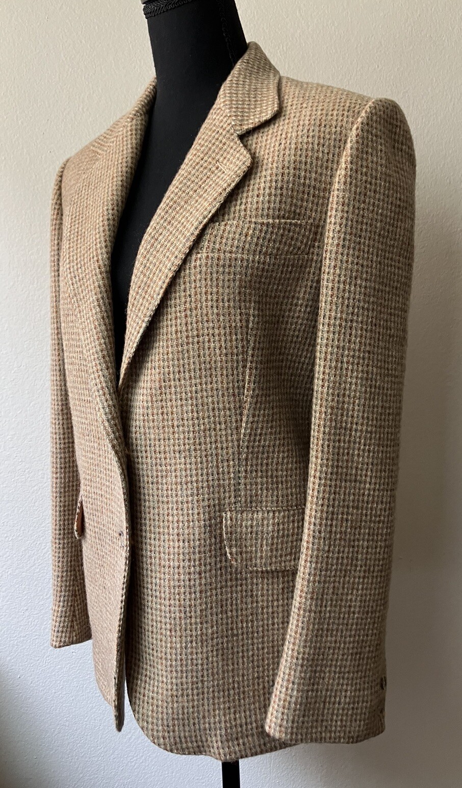 Vintage ‘80s Just for Joseph Magnin Multicolor Tweed Blazer 100% Wool ILGWU L