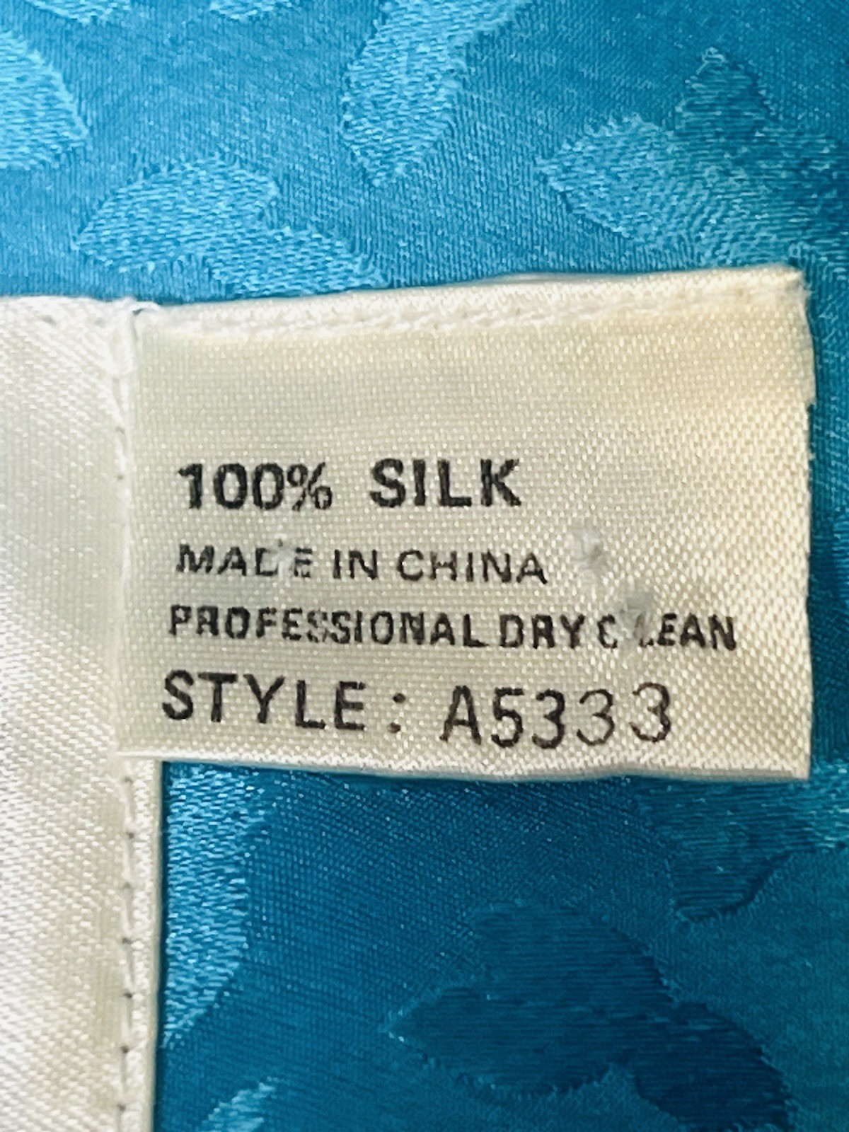 Vintage 100% SILK Jonathan Martin Wrap Dress 80s Peplum Sz 12 PRETTY Blue