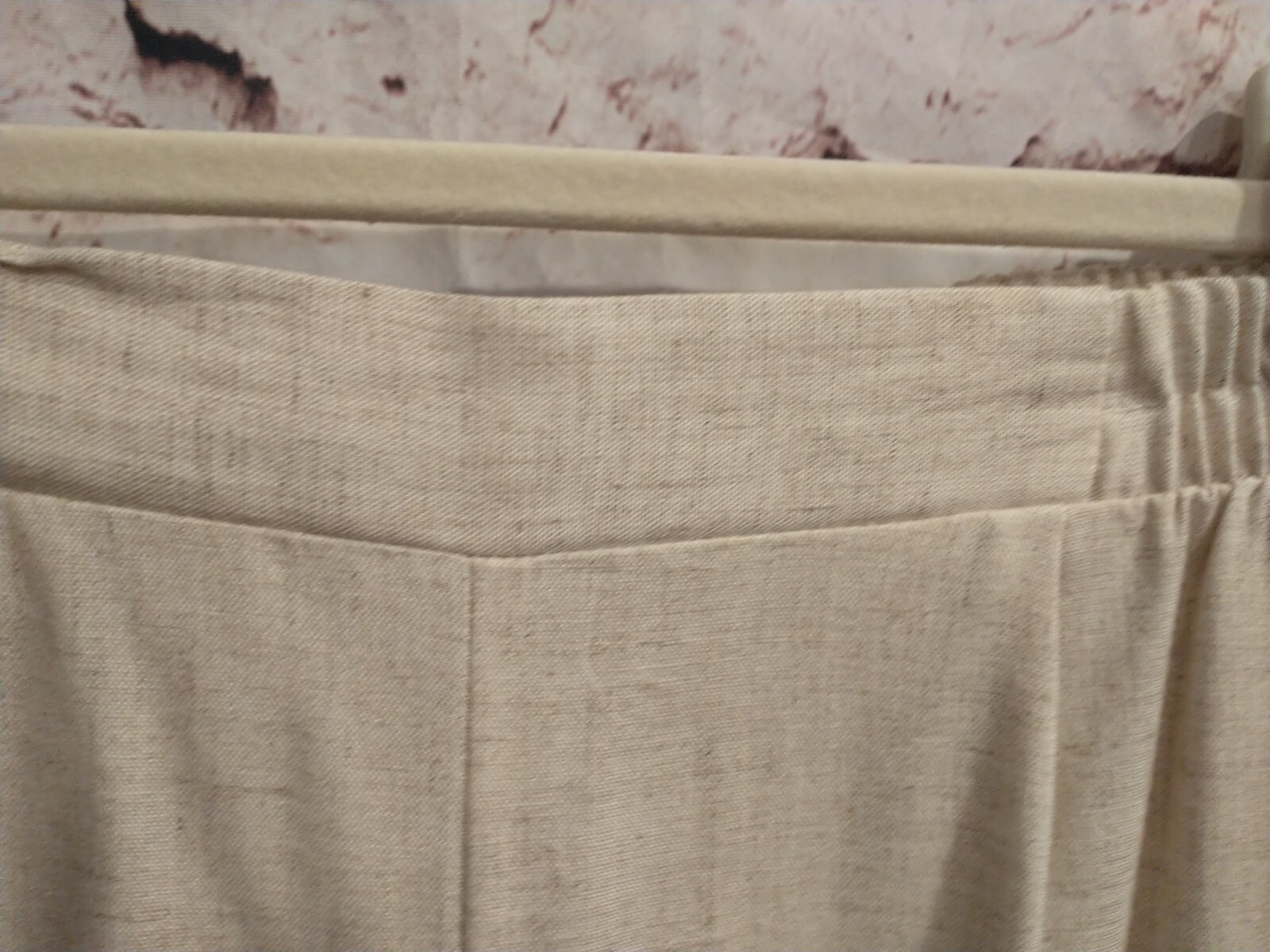 Vintage Michael Blake Jacket Pants Set 12 Petite 12P 80s Beige Neutral Lagenlook