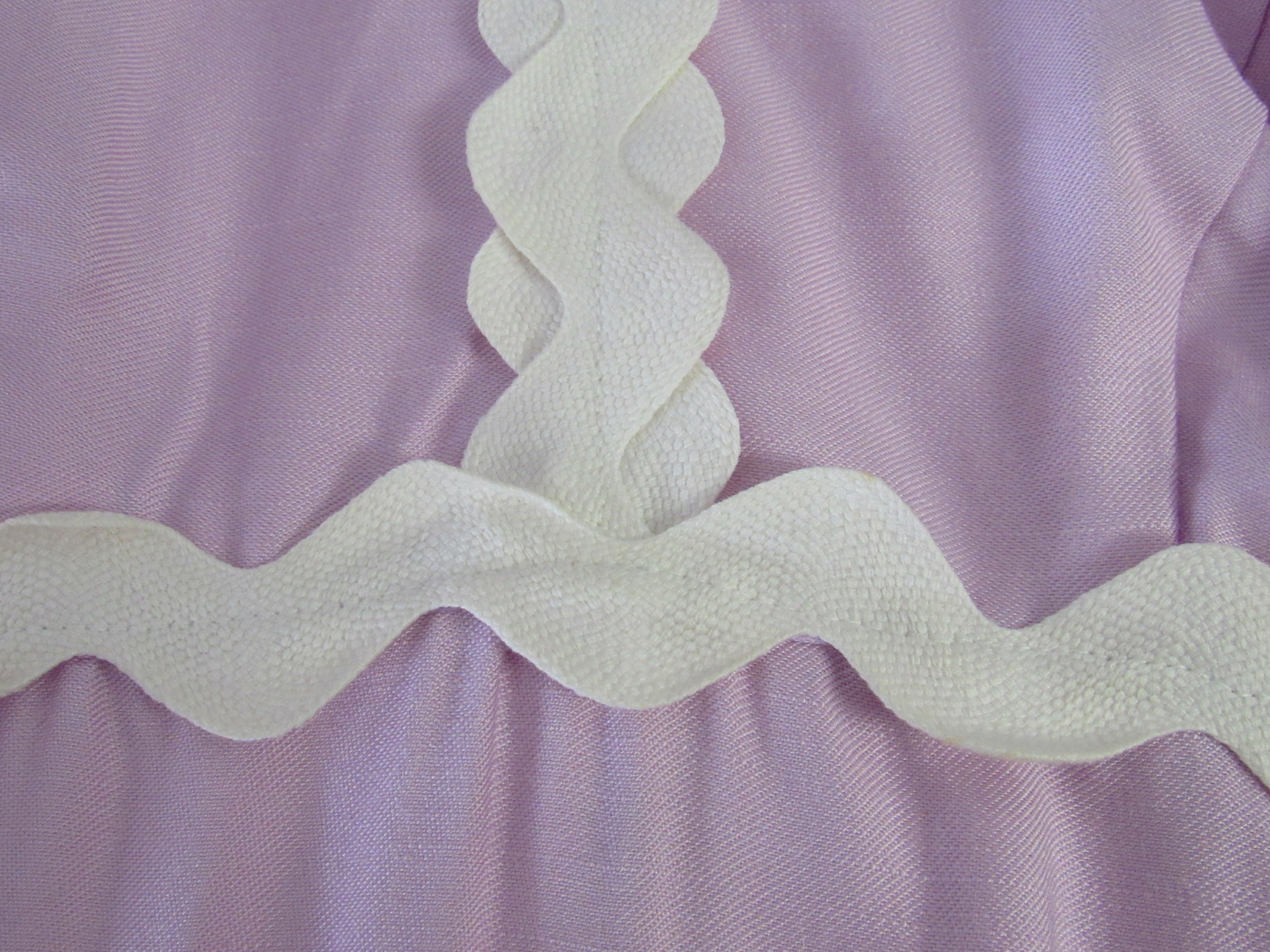 Light purple ivory cotton blend sleeveless vintage maxi dress S