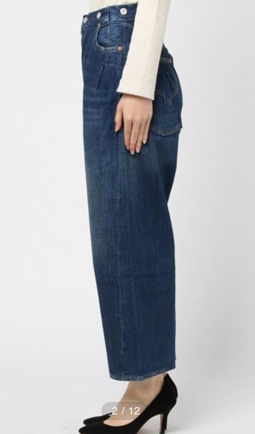 Levi’s Vintage Clothing LVC 501R 1915 Jeans Buckle Back Selvedge Barrel 30 x 25