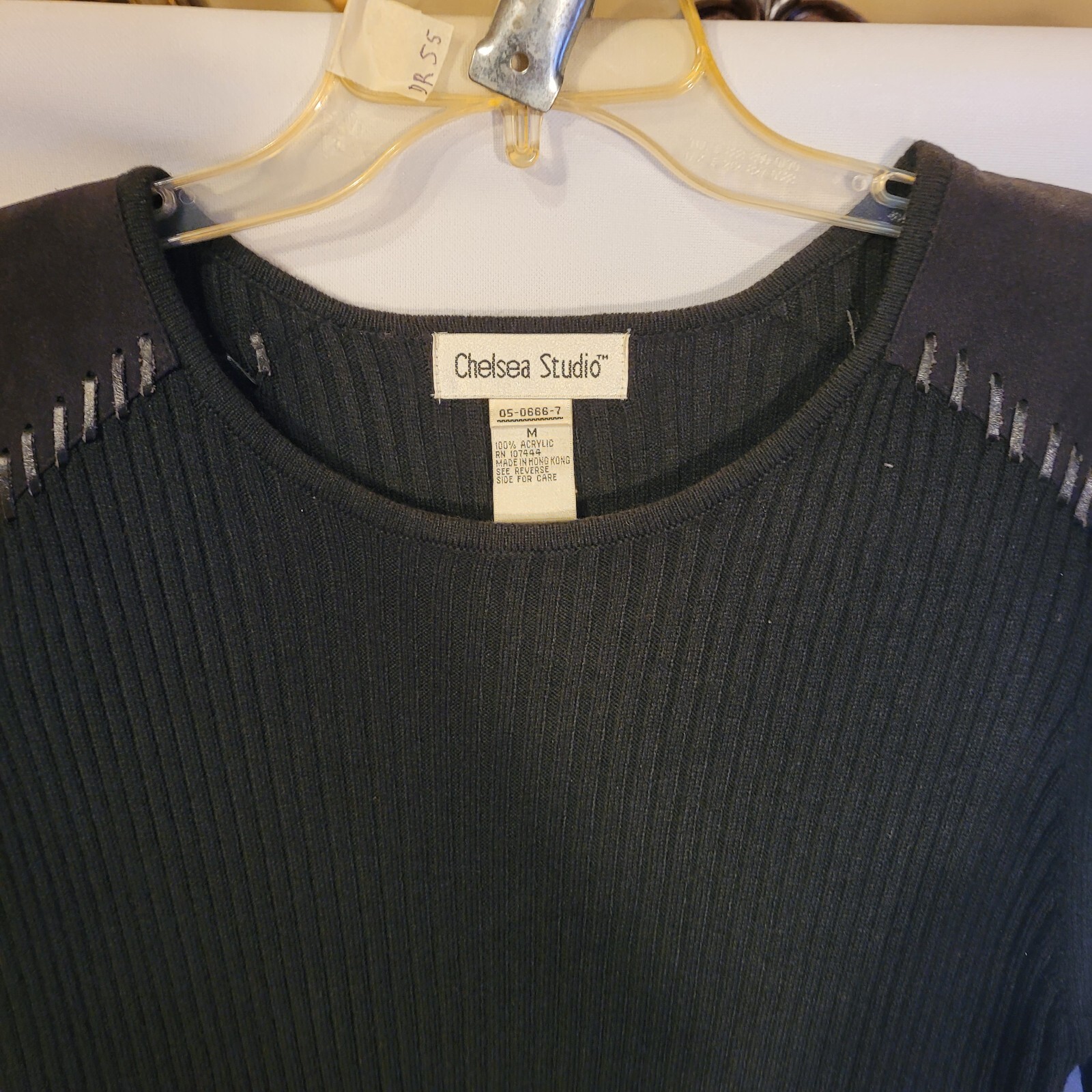 Vintage 90s Dress, Black, Chelsea Studio, Size M