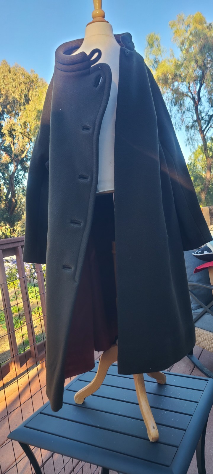 RARE 1950s-60s Bullocks Wilshire Collegienne „Jackie O Style” Small Wool