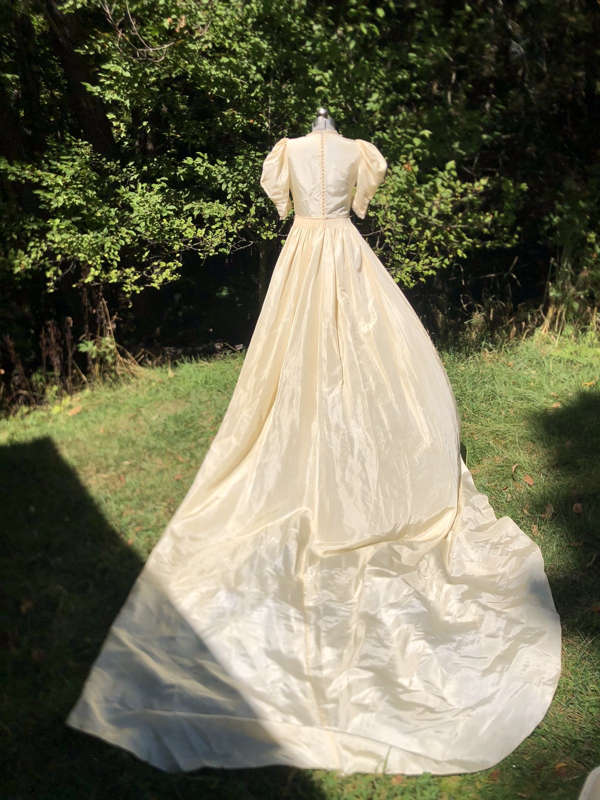 Vintage 1930’s Very Sweet Simple Wedding Gown Dress 34-26-60