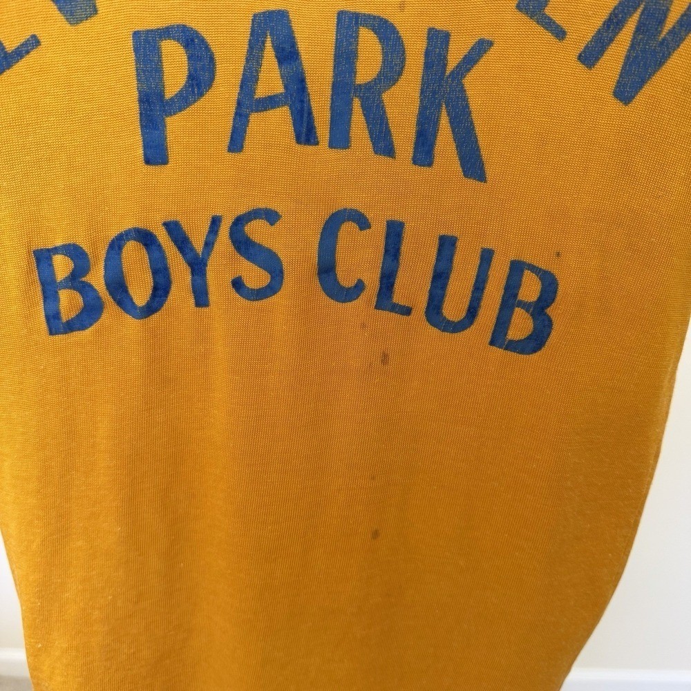 60’s Vintage Women’s Tshirt Boys Club Sz Small Youth XL Distressed