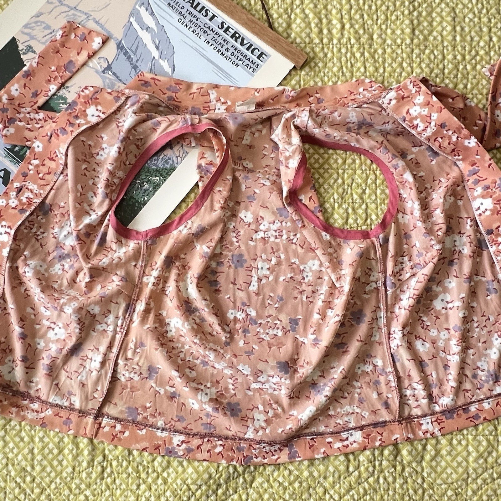 Vintage 70’s Women’s 3-Piece Suit Set EUC Size 11 Mauve Floral Point Collar