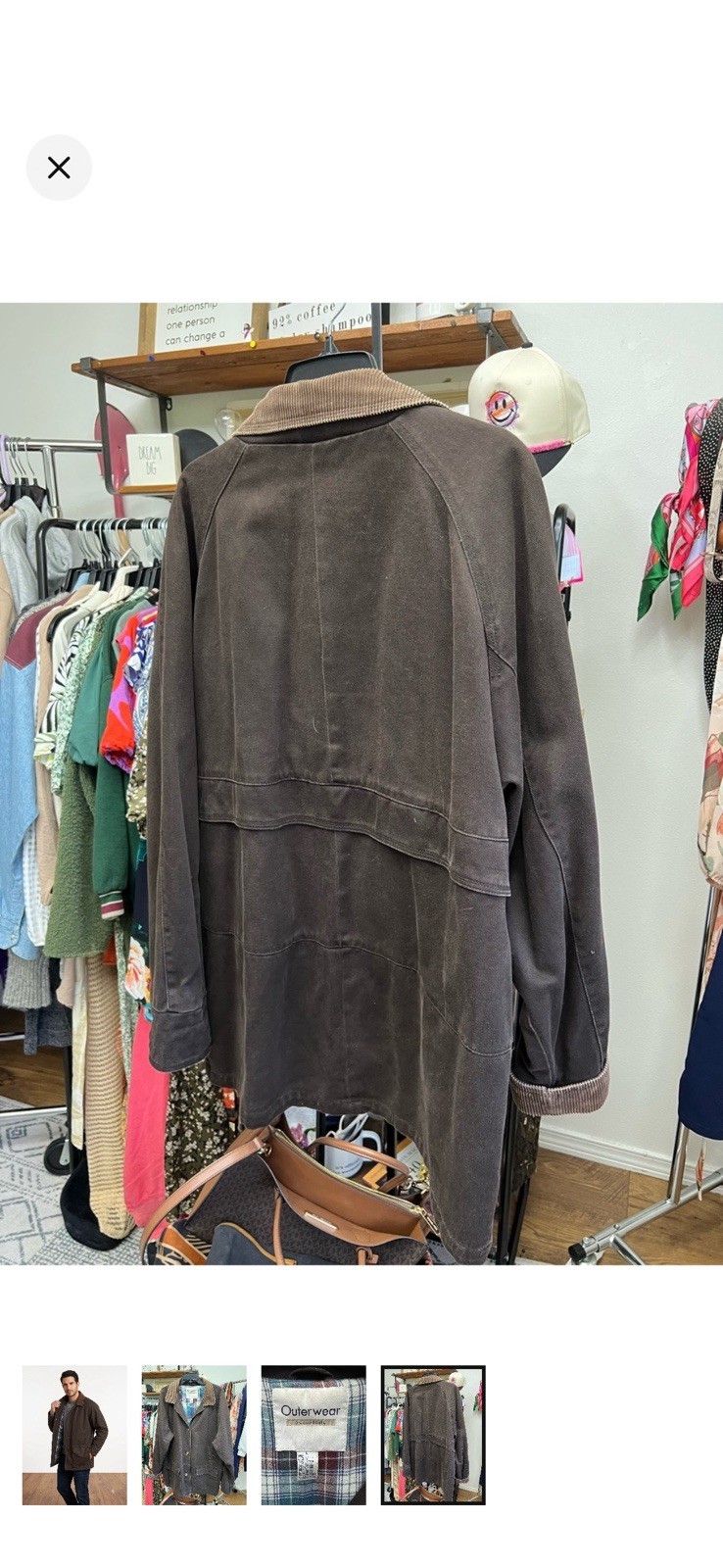 Vintage Clothing Men’s Outerwear Brand Jacket