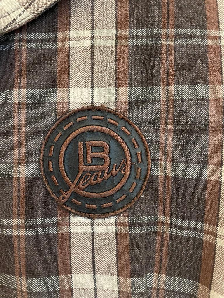 Laura Biagiotti Italy Fashion Designer Vtg Plaid & Knit Zipper Jacket Sz 42 US