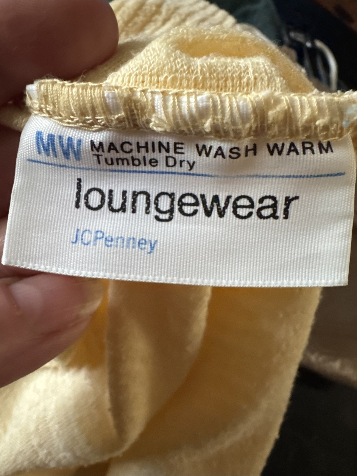 Vintage JC Penney Loungewear Yellow Terry Cloth Long Jumpsuit/Romper Size S