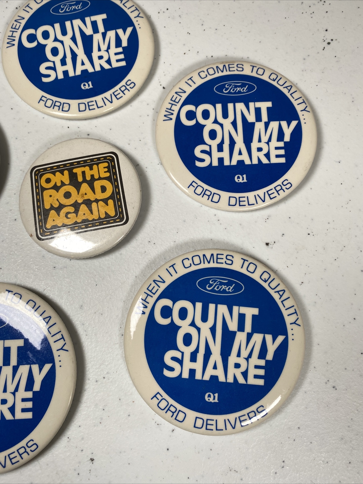 Ford button lot count on my share Ford delivers And Extra