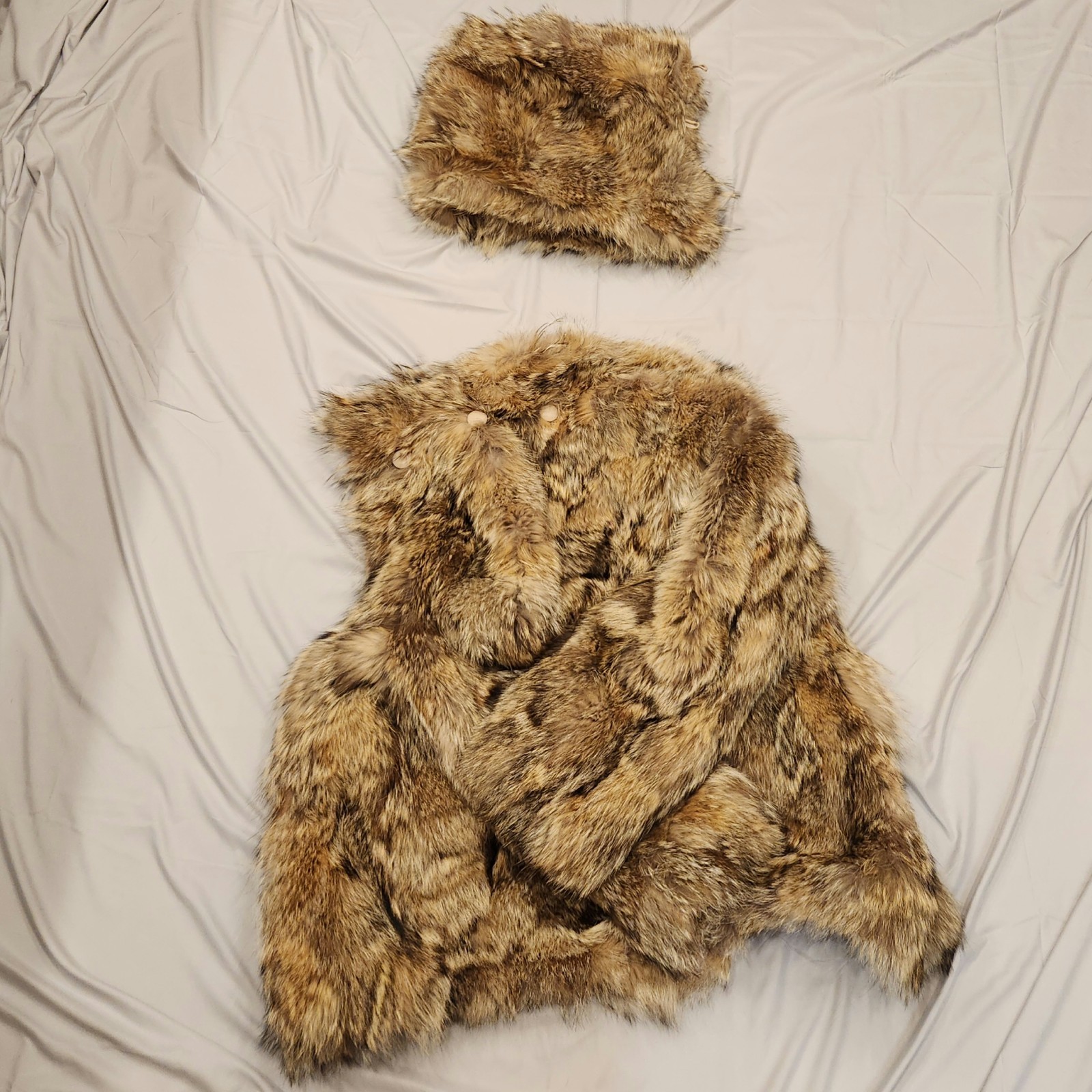 Coat Men’s XL Vintage Fur Coyote Fasion Winter Wear