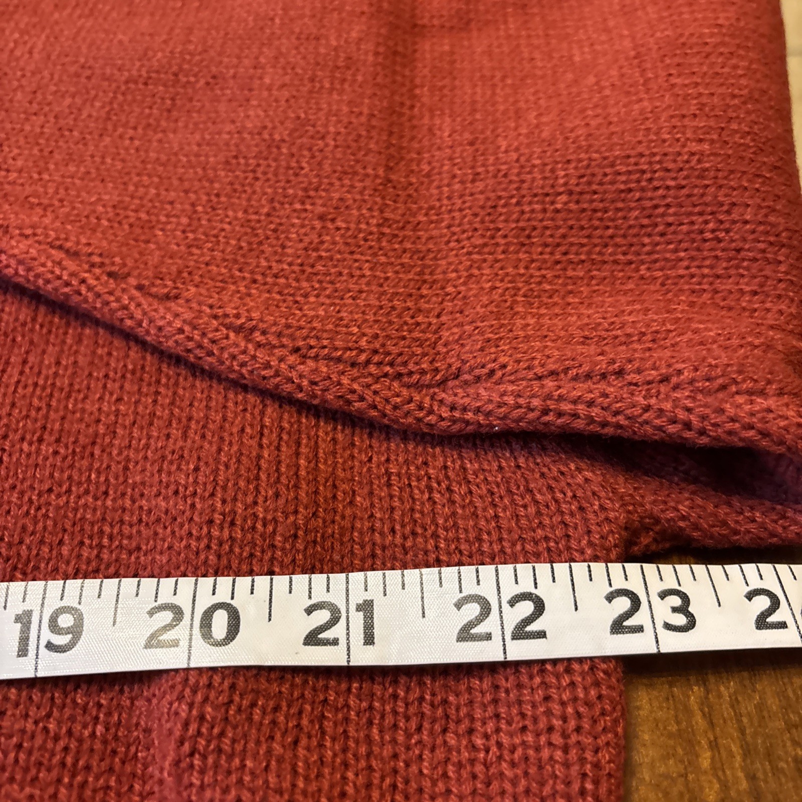 Vintage Haband Burnt Orange Sweater Size XL