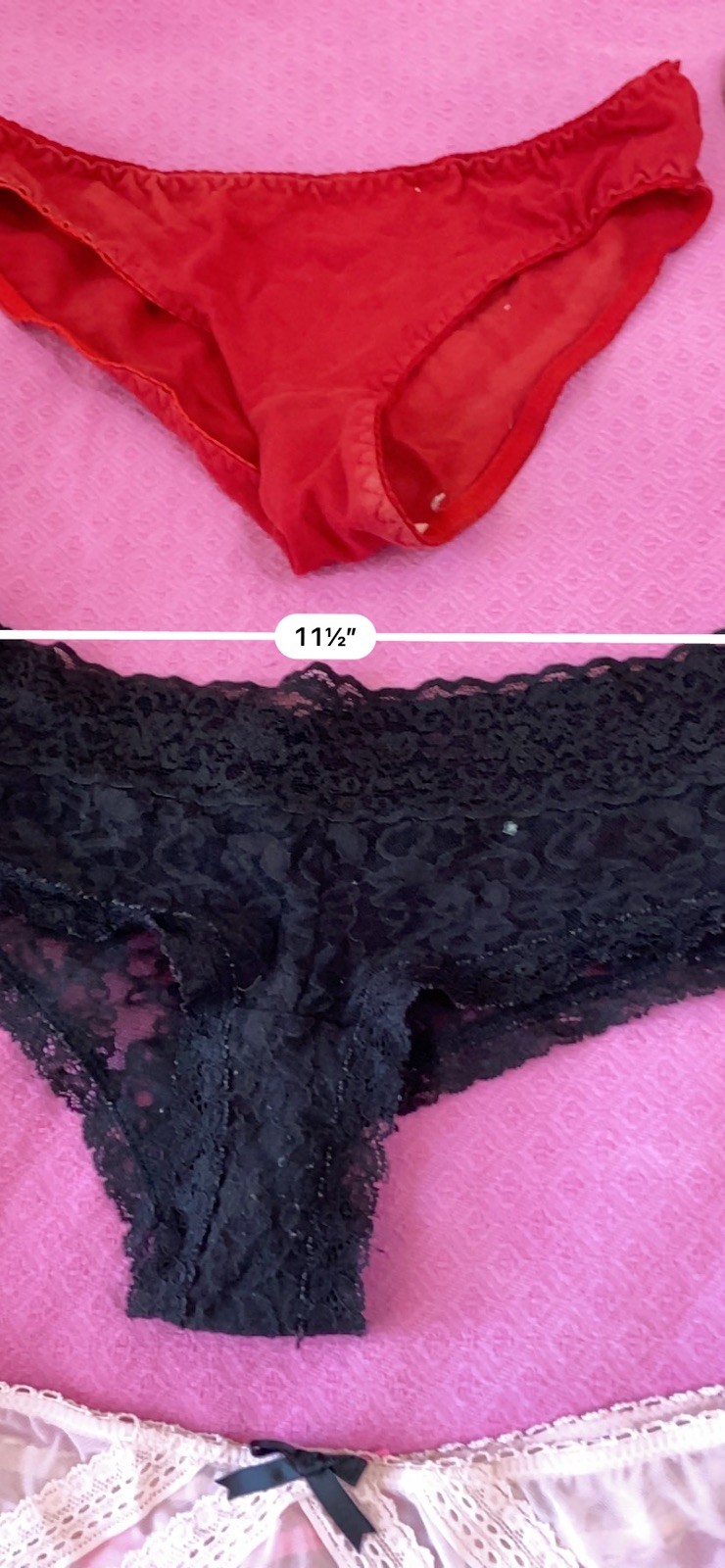 Vintage lote 8 mix Panties #312