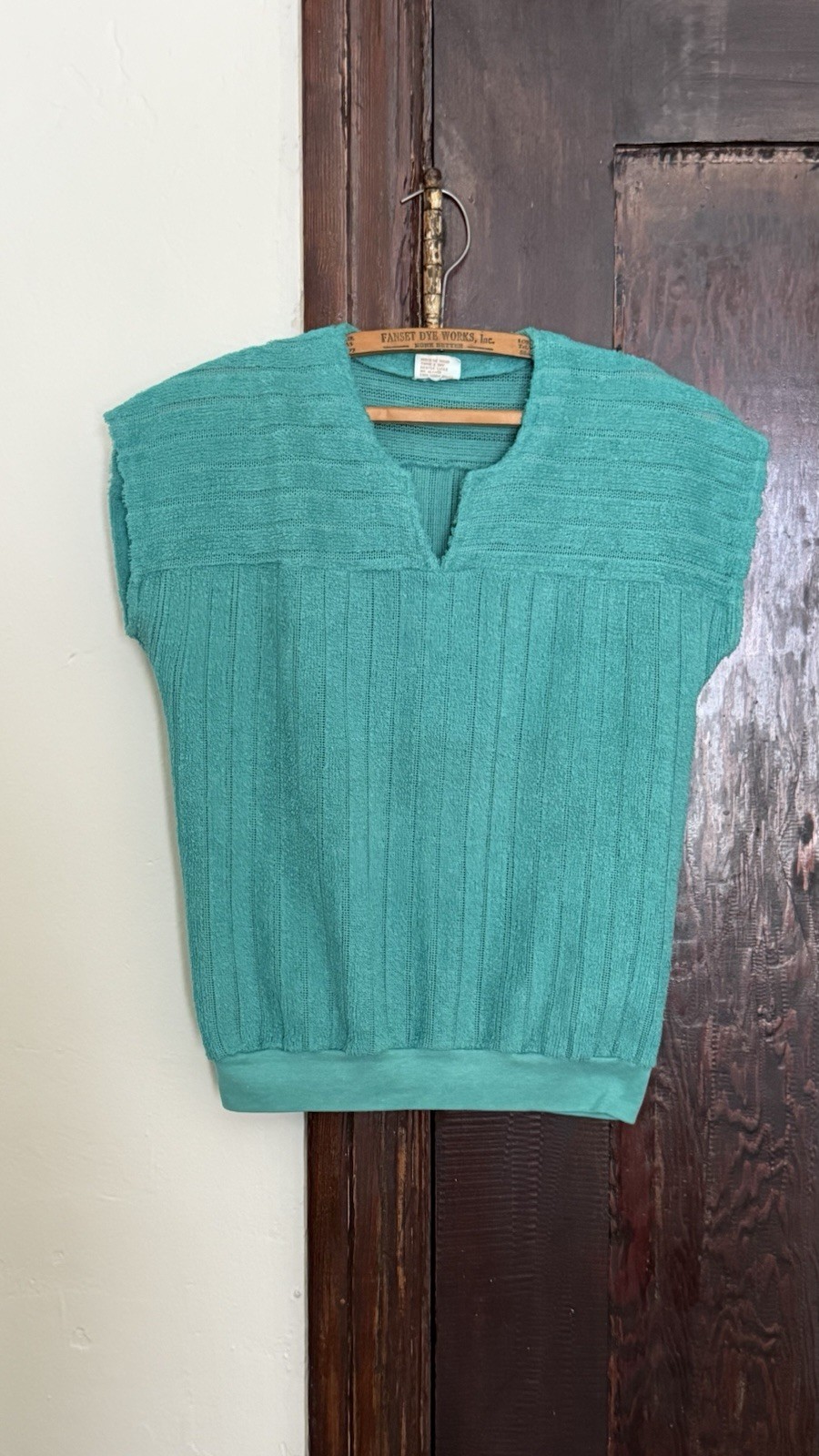 70’s Vintage Terry Cloth Top
