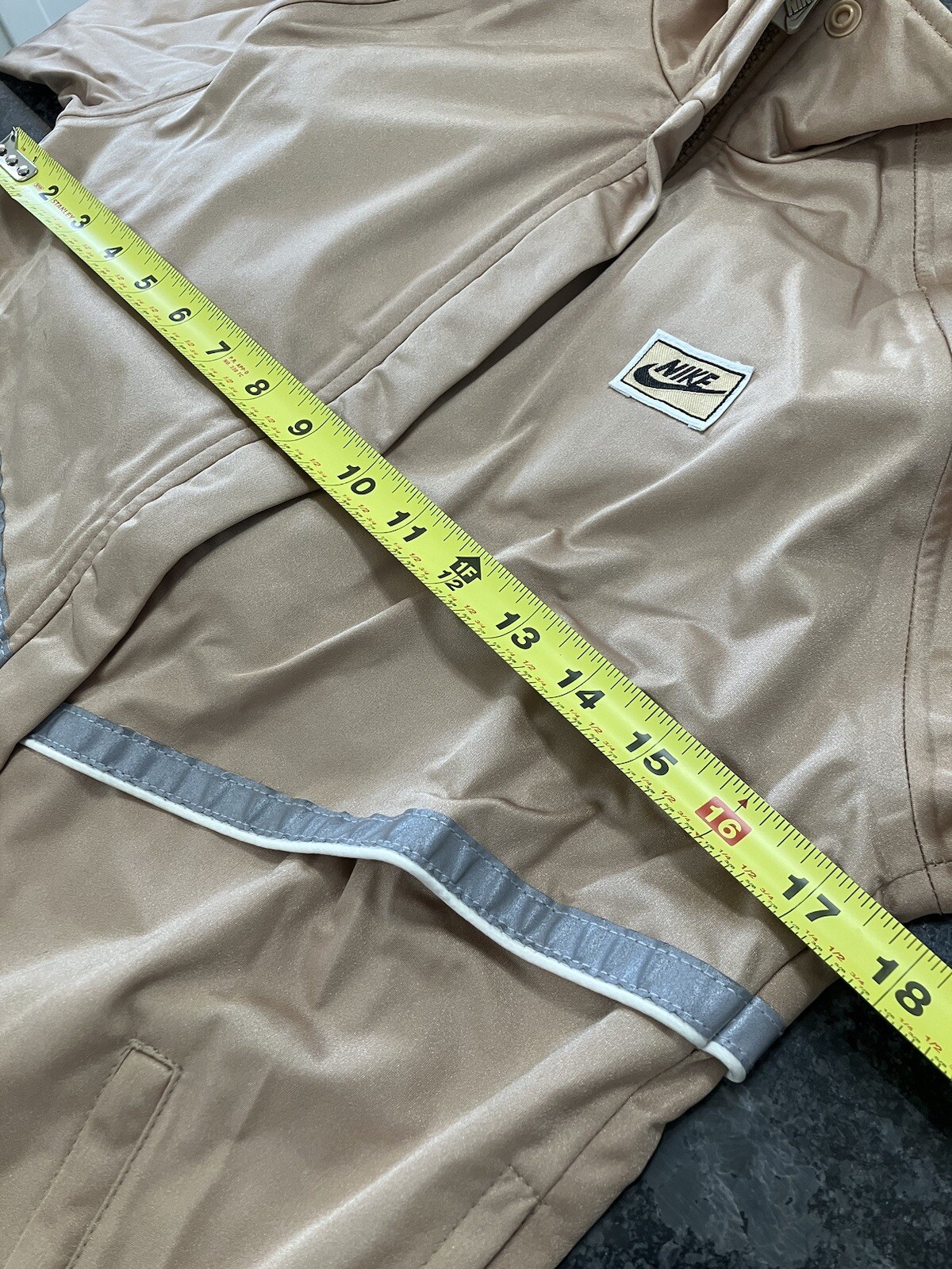 VTG 80s Nike Women’s M Salazar Gold Reflective Goretex Track Suit Jacket Pants