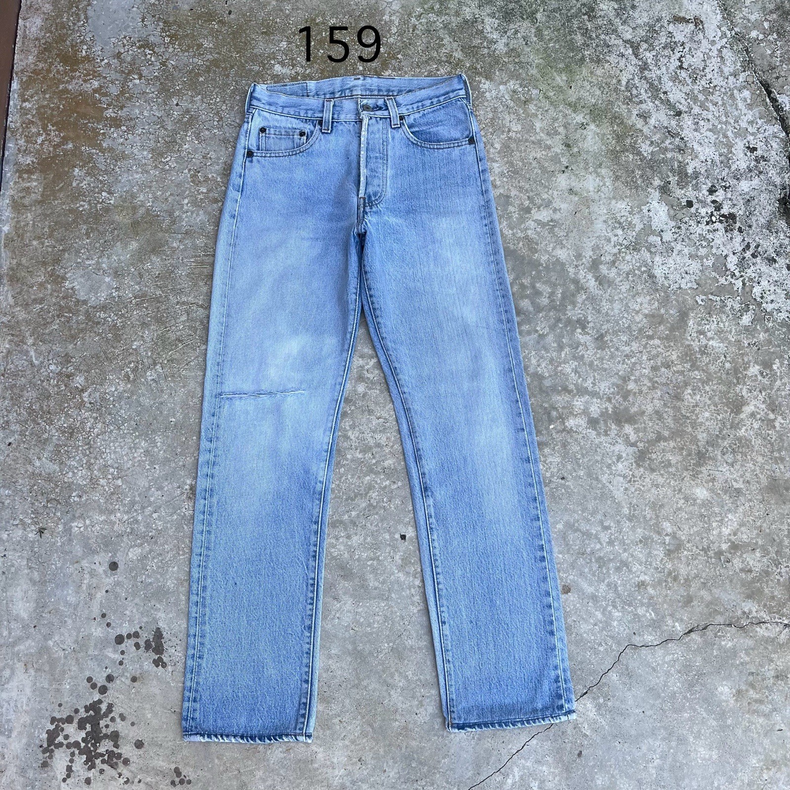 Rare Vintage 80s USA LEVI’S 501 Women Light Wash Jeans 27×29