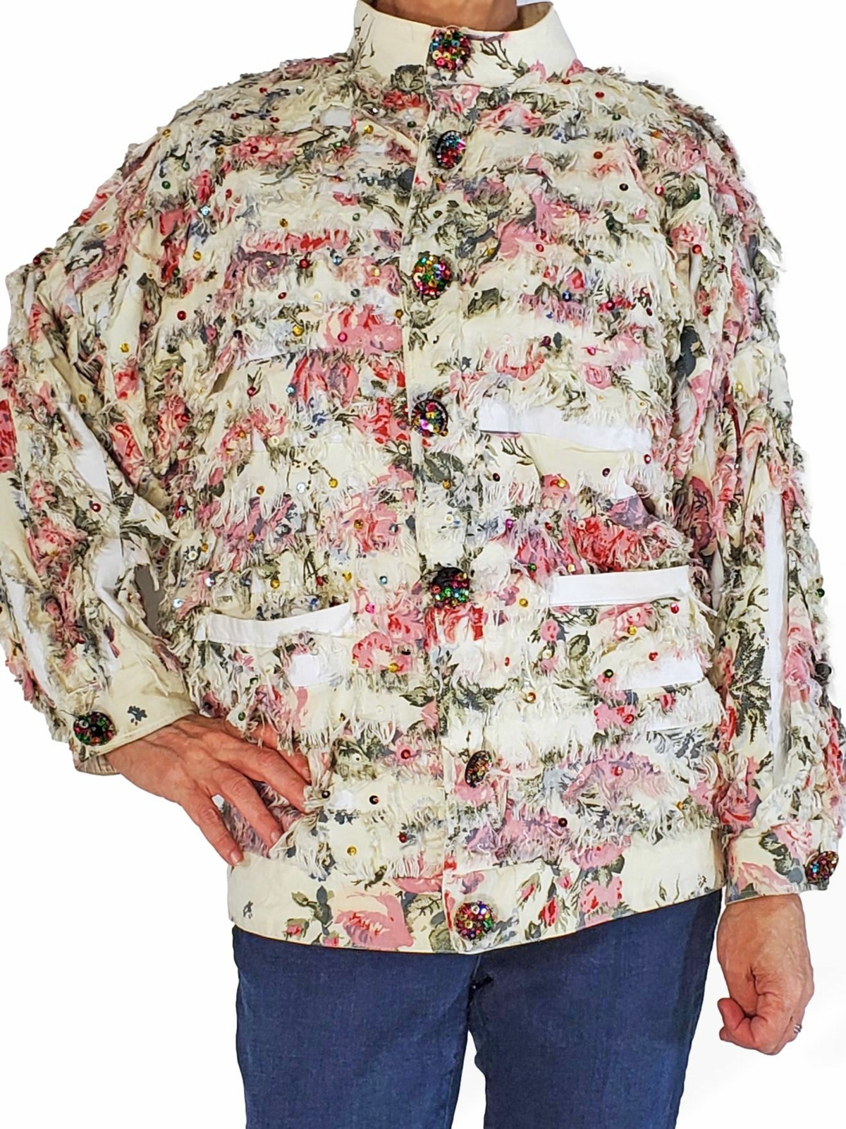 80s Embellished Jacket – sm, med, lg