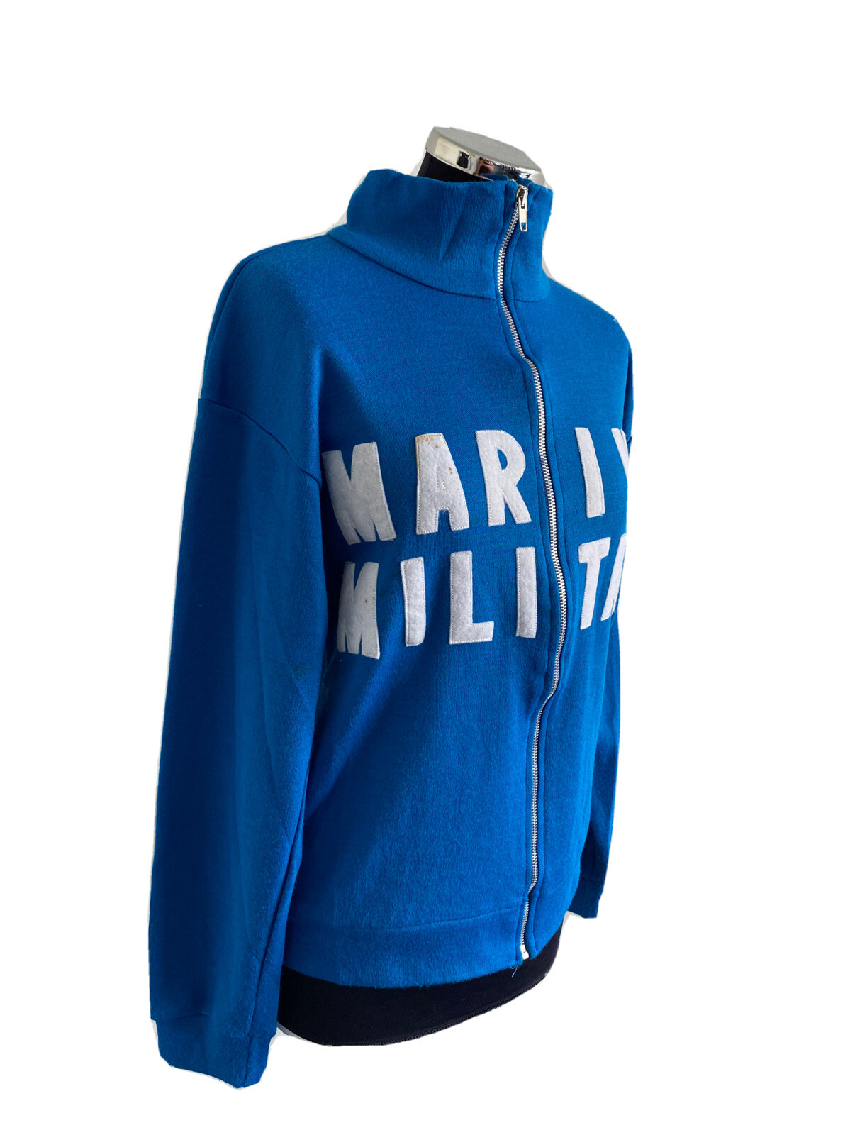 MILITARY NAVY SWEATSHIRT SWEATSHIRT WOMEN WOMAN JHD932