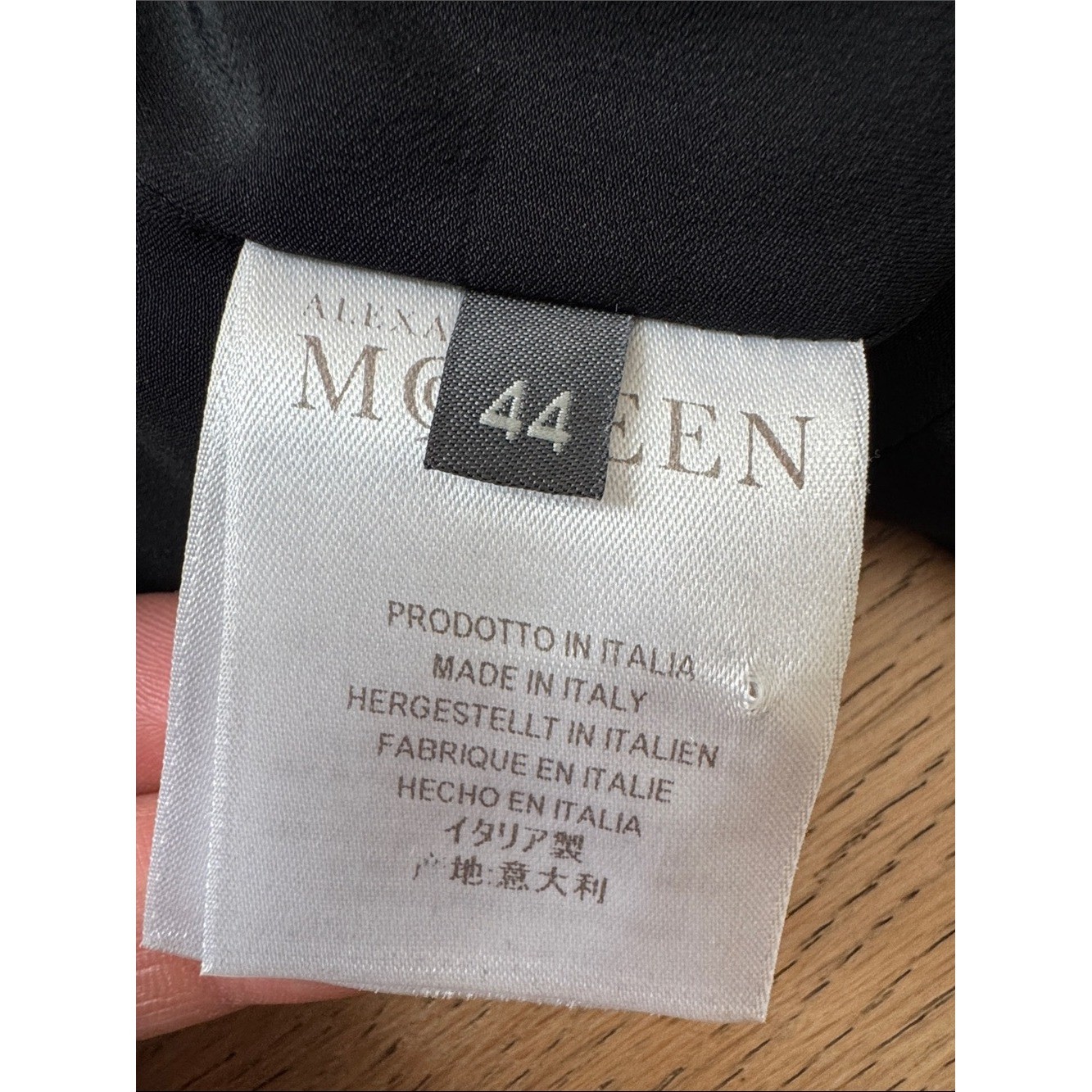 Alexander McQueen black Peplum Sleeveless Sheath lapel Mini Dress