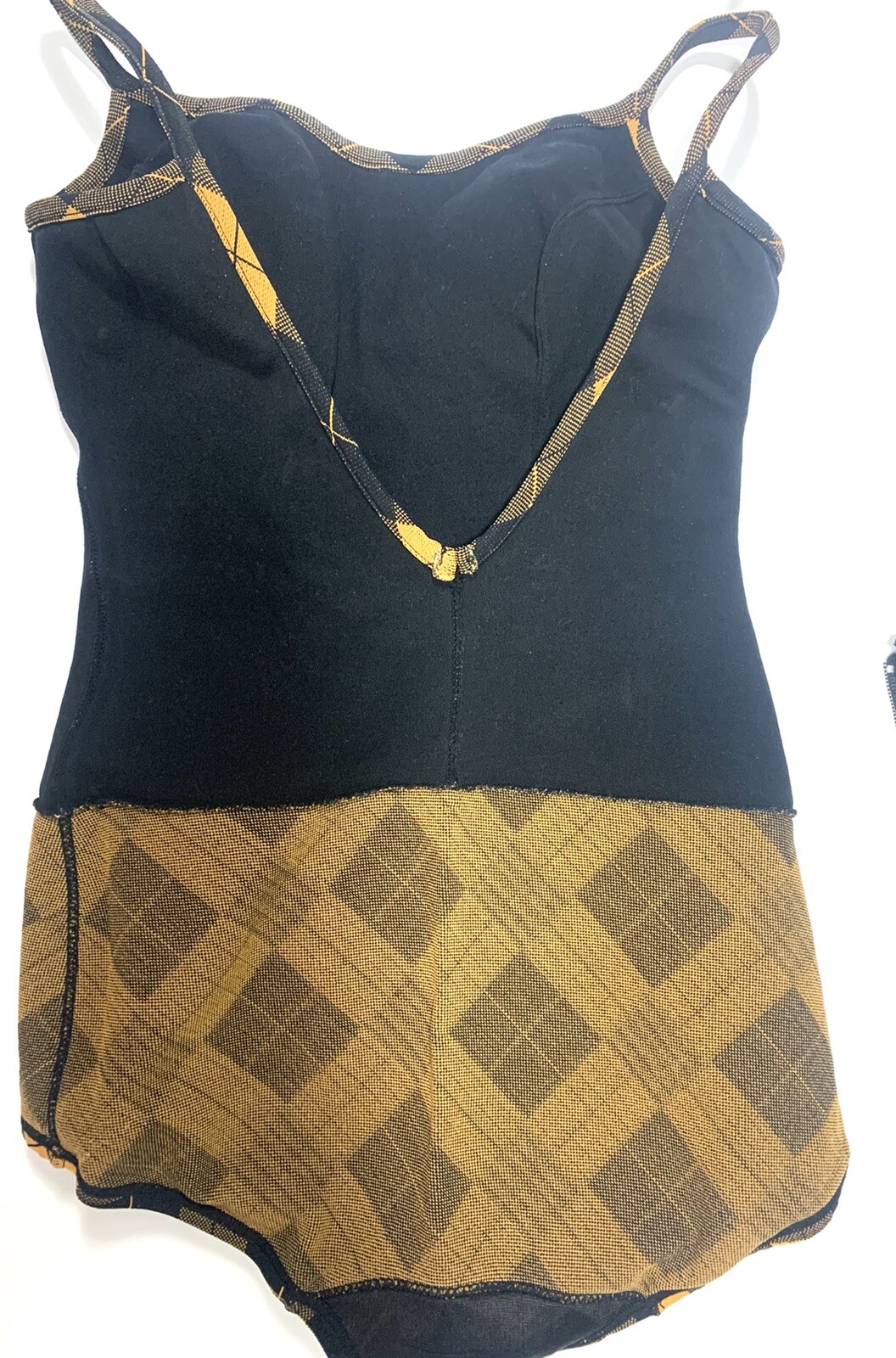 Vtg Helanca 1 Piece Swimsuit Swim Bathing Suit Made In Greece Tucohar Womens