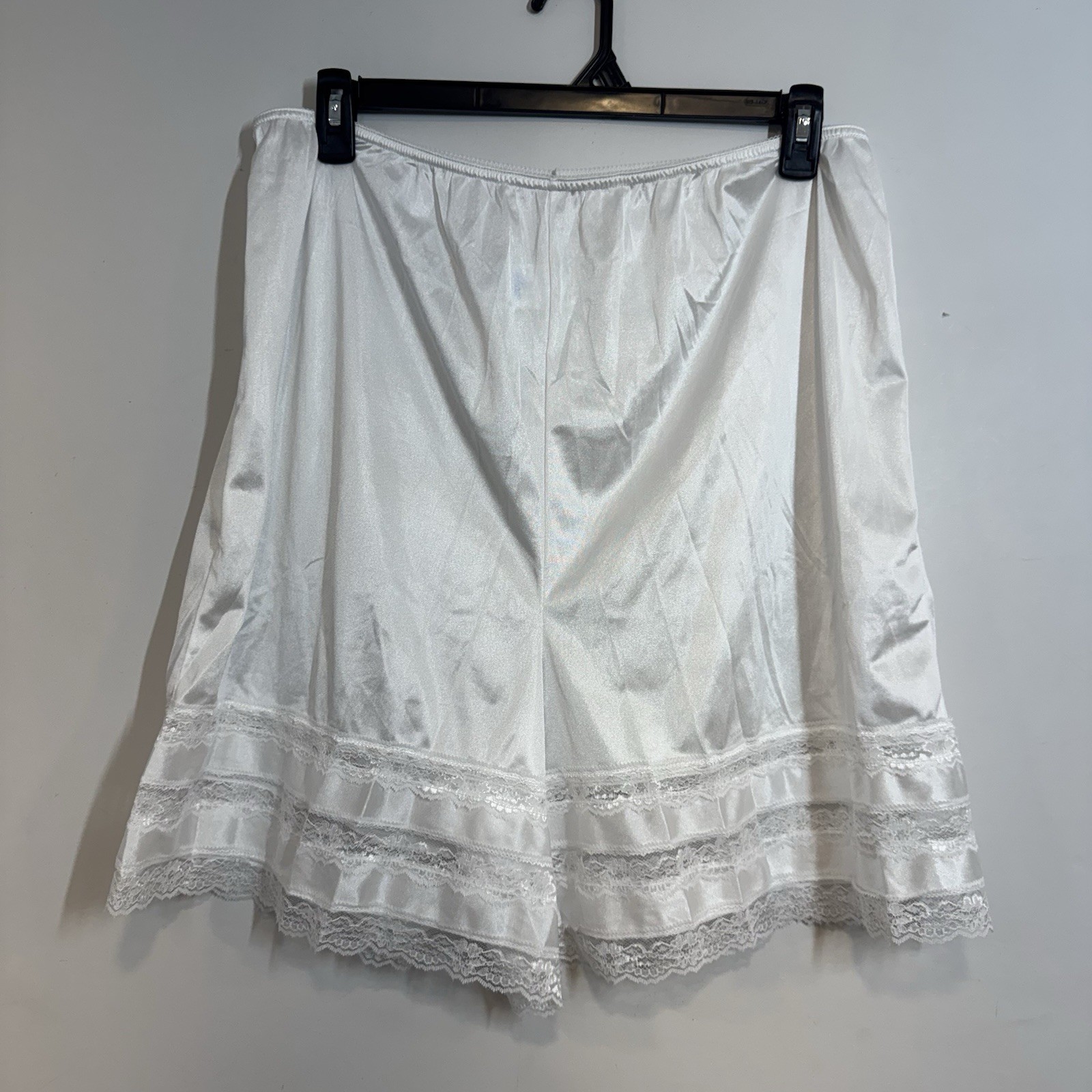 NWOT Velrose Petti Pants Plus Sz 4X Short Sleep Slip Pants Lace Trim Pantaloon