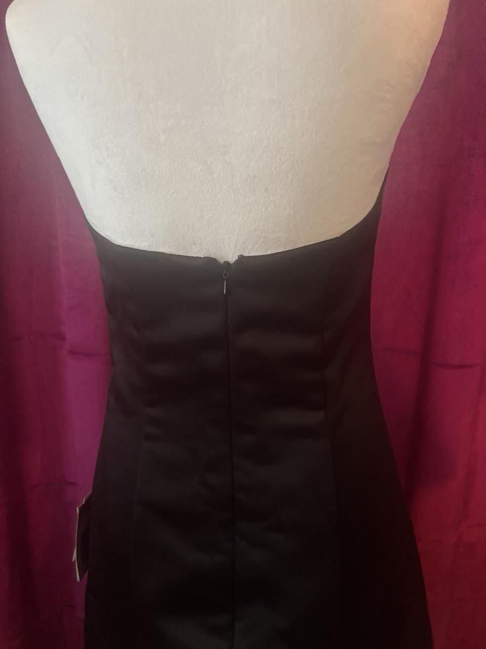 Jessica McClintock Vintage Black White And Pink Prom Dress Brand New! Size 5-6