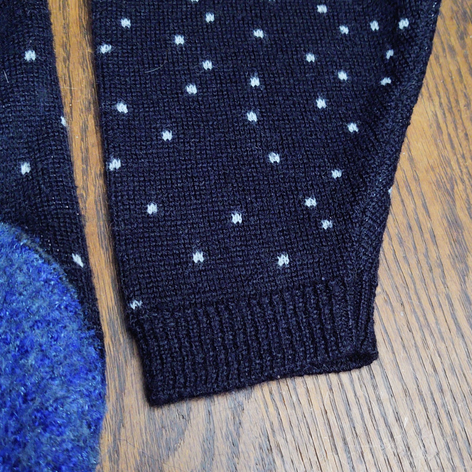 VTG 90s Tony Lambert Wool Blend Sweater Flapper In The Snow Women’s Small EUC