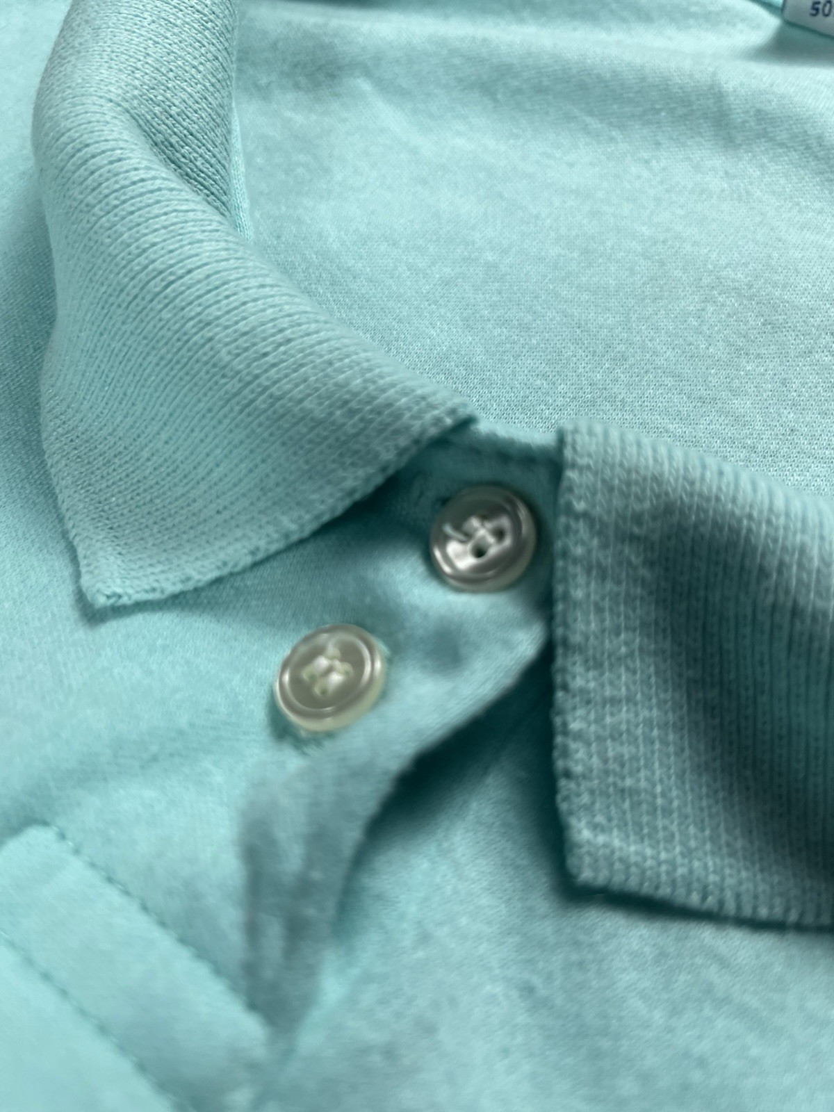 Vintage Chesterfield Woman Polo Shirt Size XL USA Made 80s Preppy Pastel